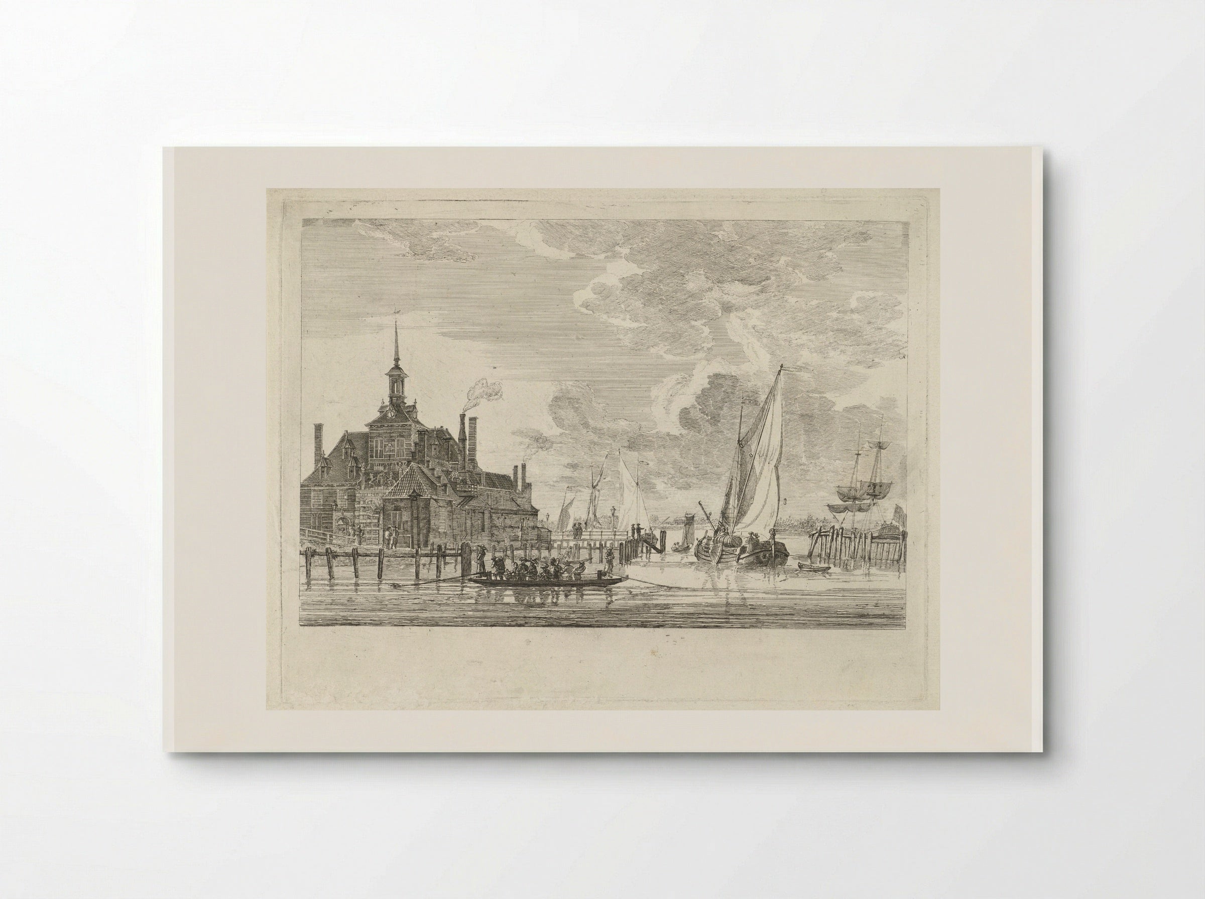 Oude Hoofdpoort te Rotterdam - Gerrit Groenewegen - Poster