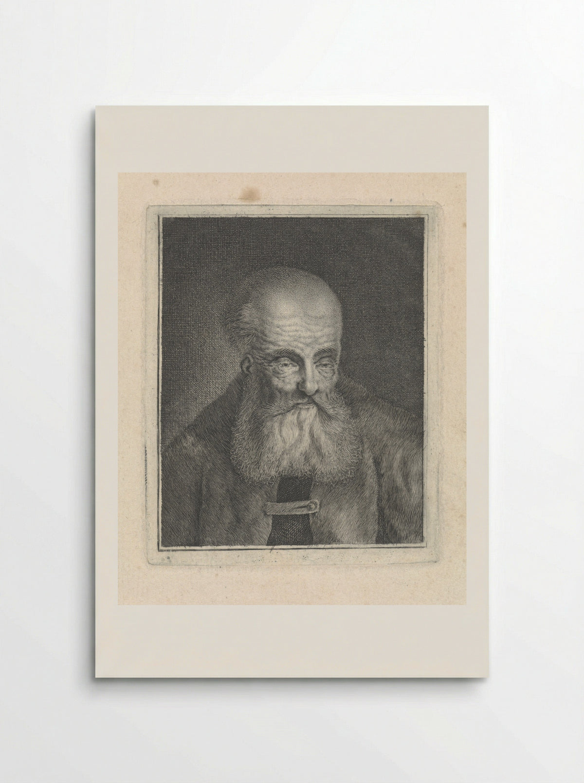 Oude man met baard (Old Man with a Beard) - Pieter Lyonet - Poster