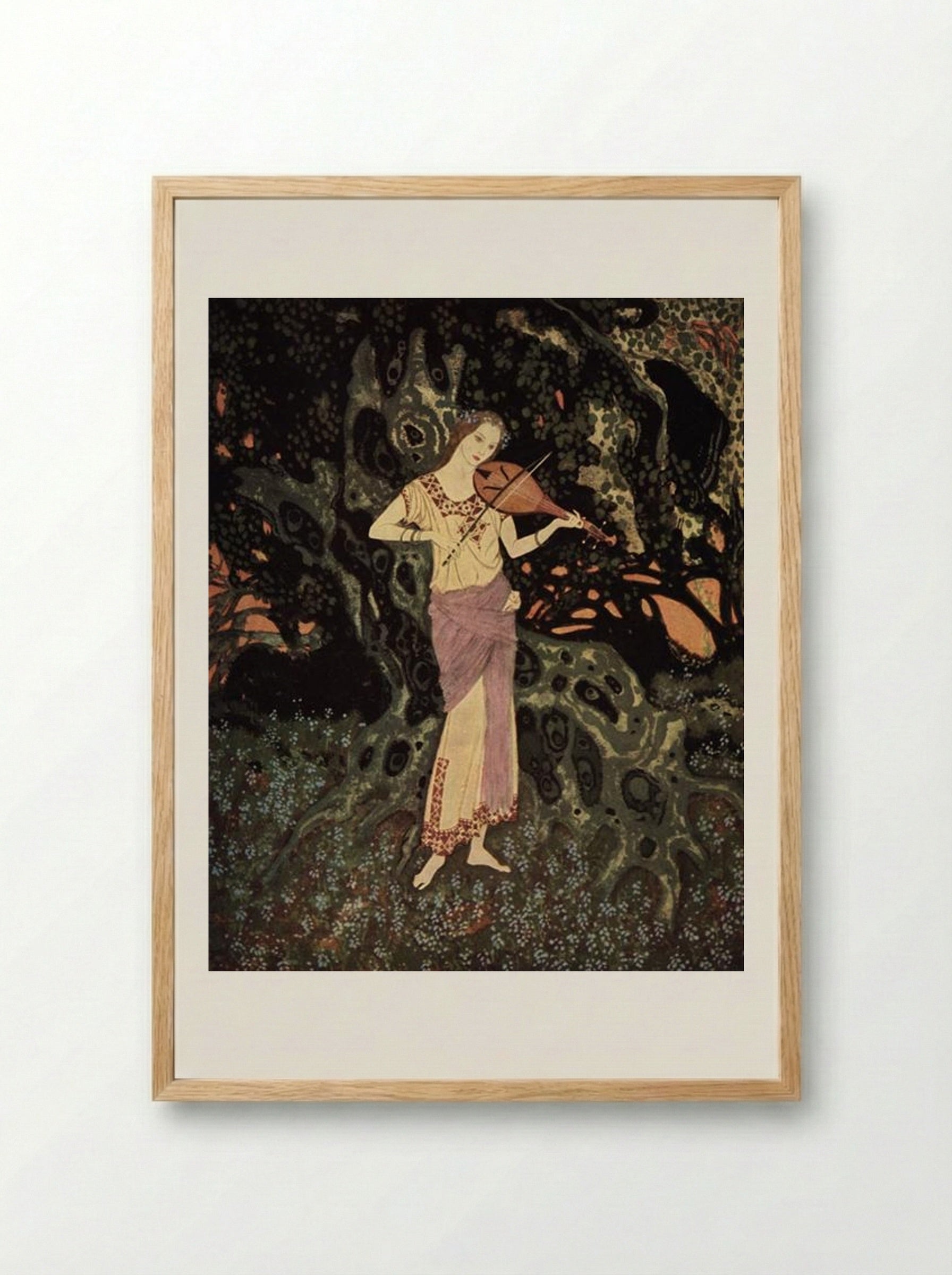 Out of This World (Stealers of Light) - Edmund Dulac - Framed Print Wood