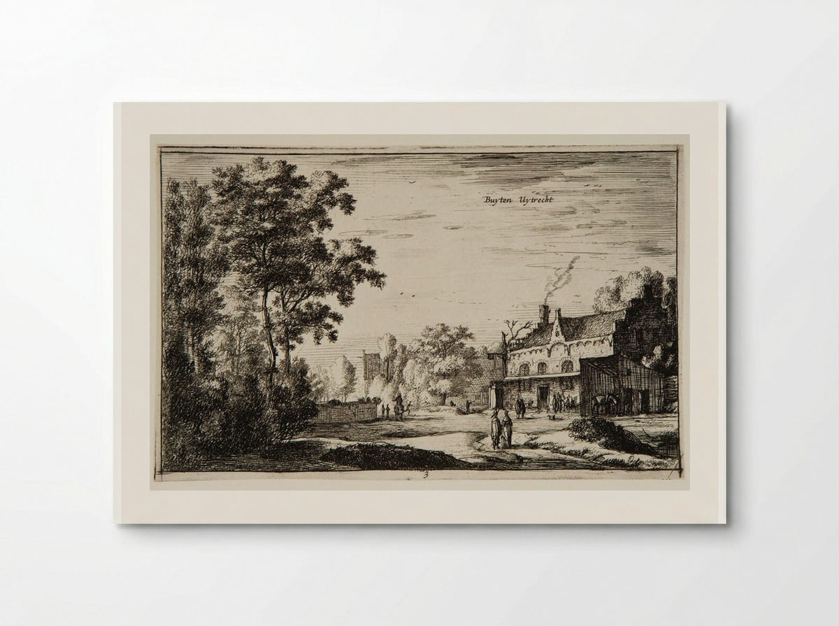 Outside Utrecht - Roelant Roghman - Poster