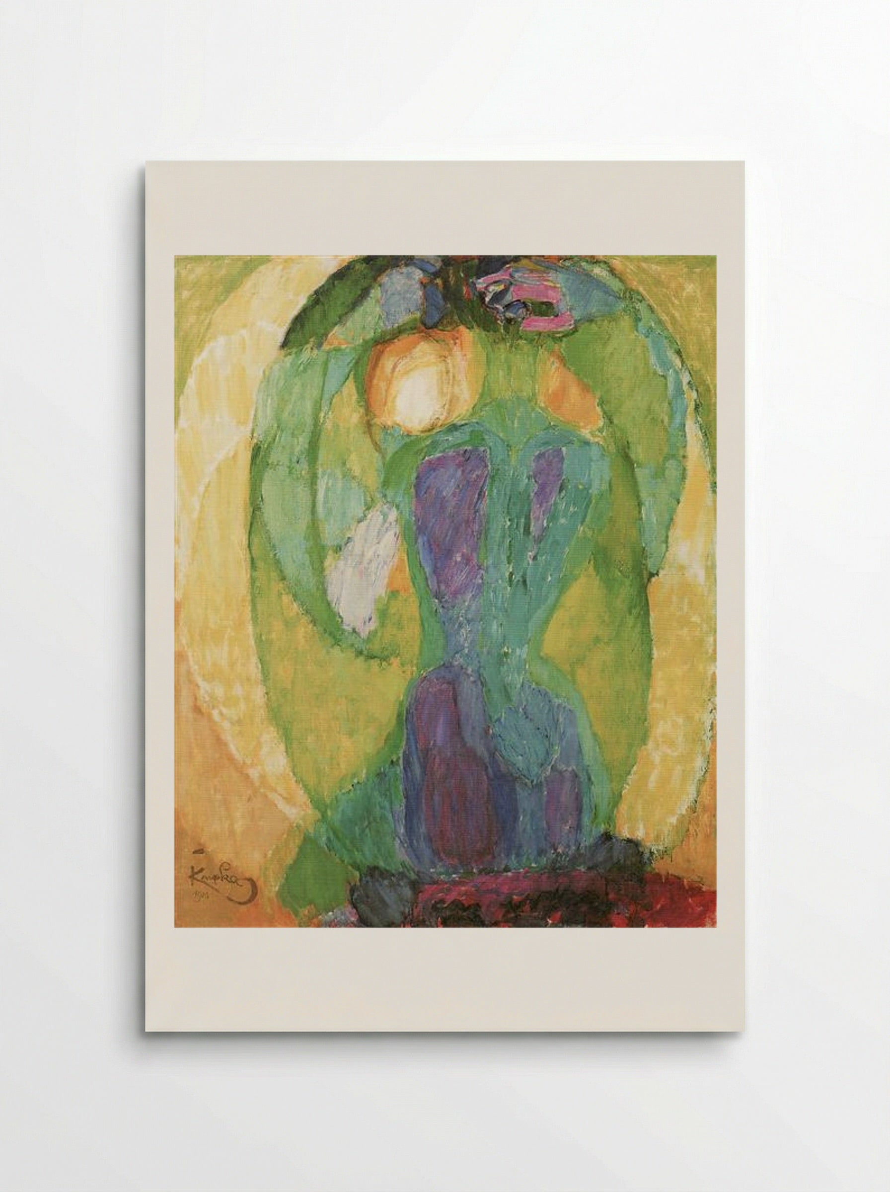 Oval Mirror - František Kupka - Poster
