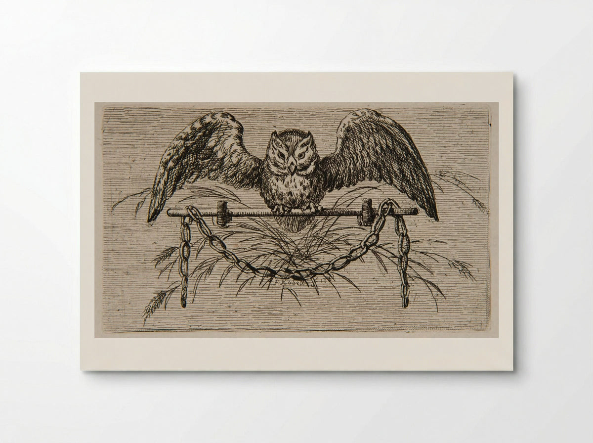 Owl - Ferdinand Kobell - Poster