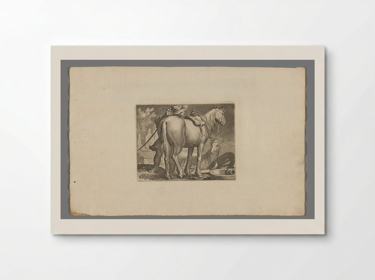 Paarden - Boëtius Adamsz. Bolswert - Poster