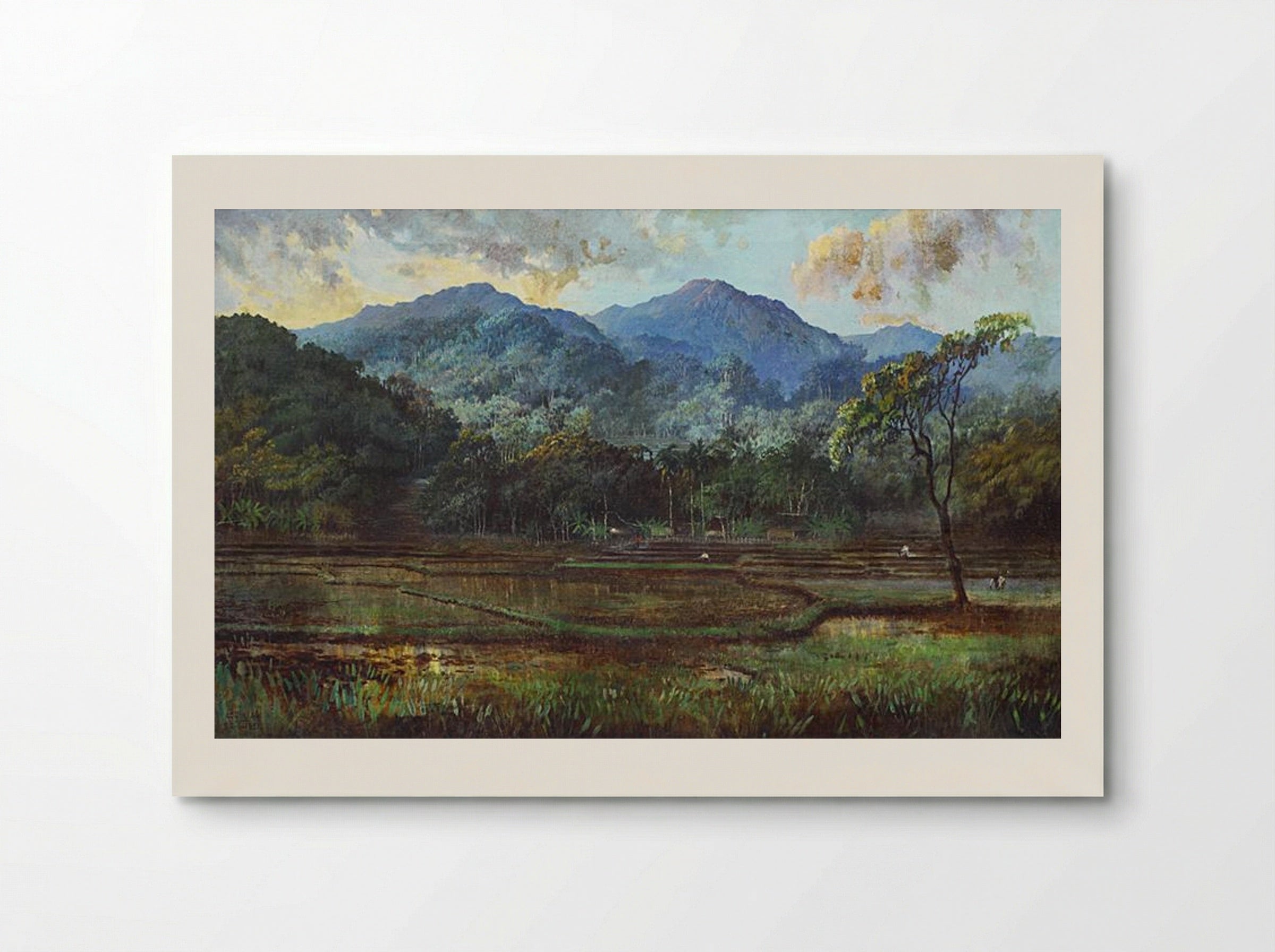 Paddy Field - Abdullah Suriosubroto - Poster