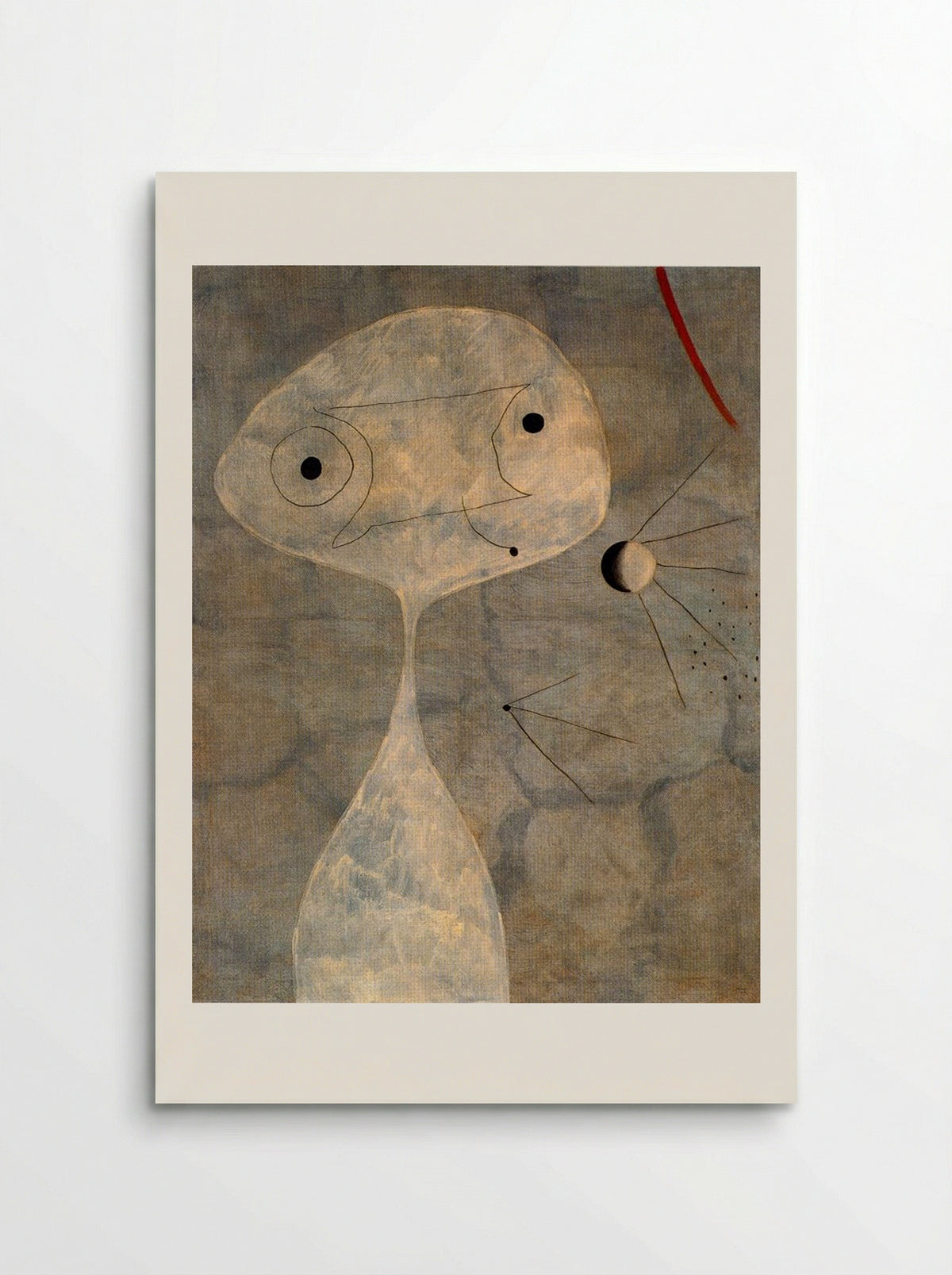 Painting (Man with a Pipe) - Joan Miró - Poster