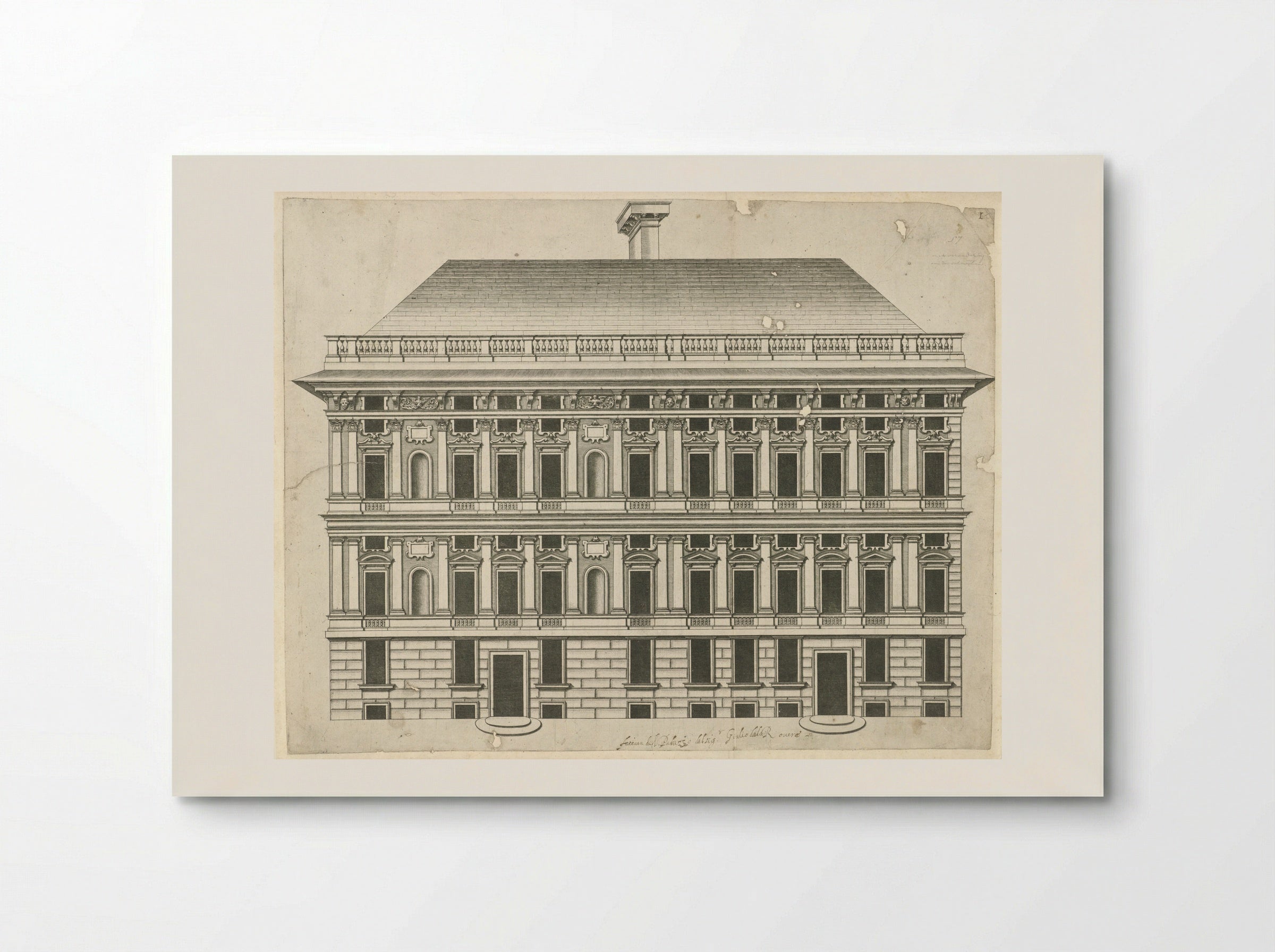 Palazzo della Rovere - Peter Paul Rubens - Poster