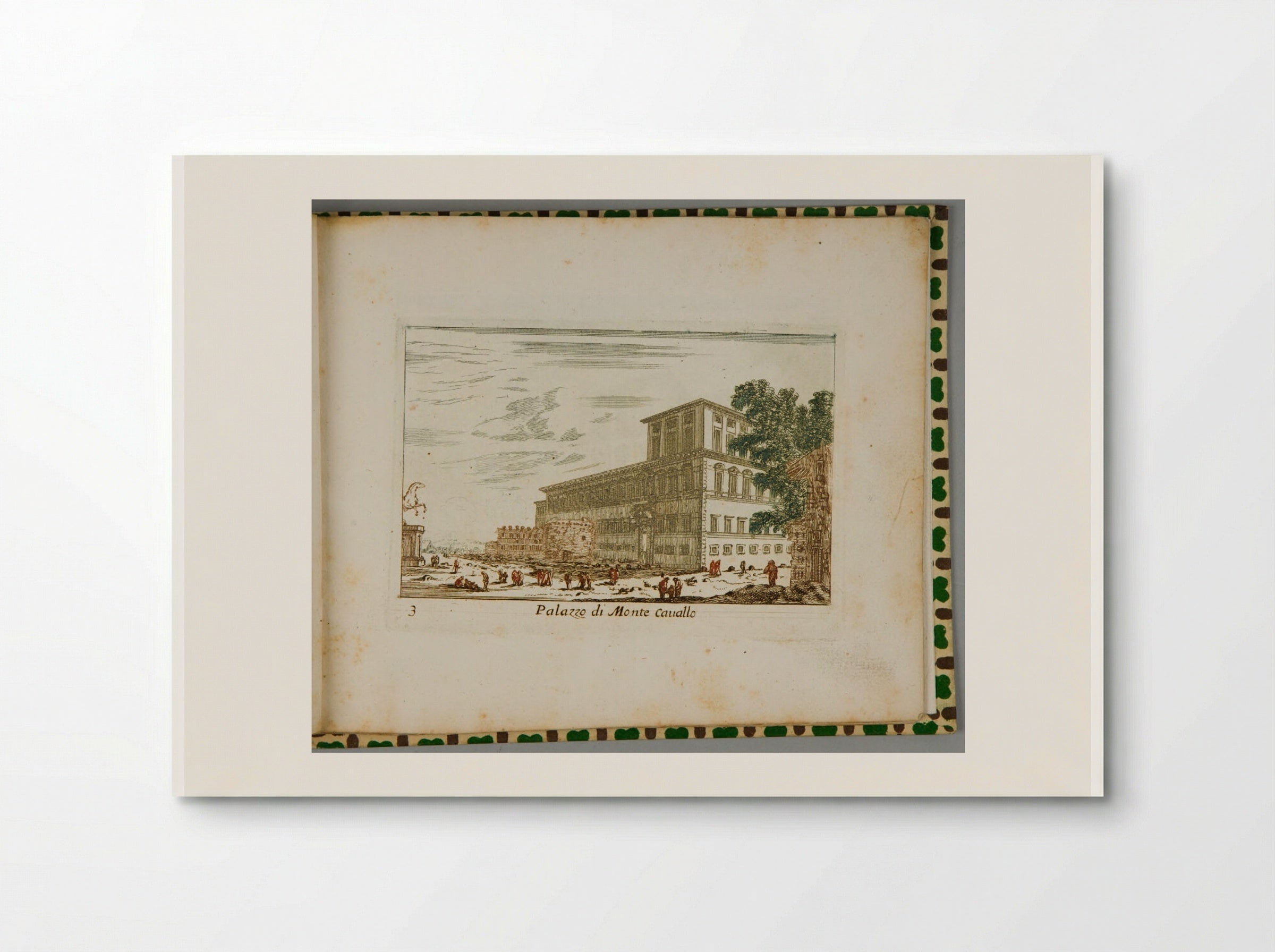 Palazzo di Monte Cauallo - Abraham Bloteling - Poster