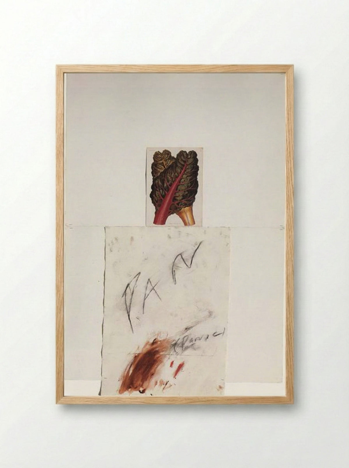 Pan - Cy Twombly - Framed Print Wood