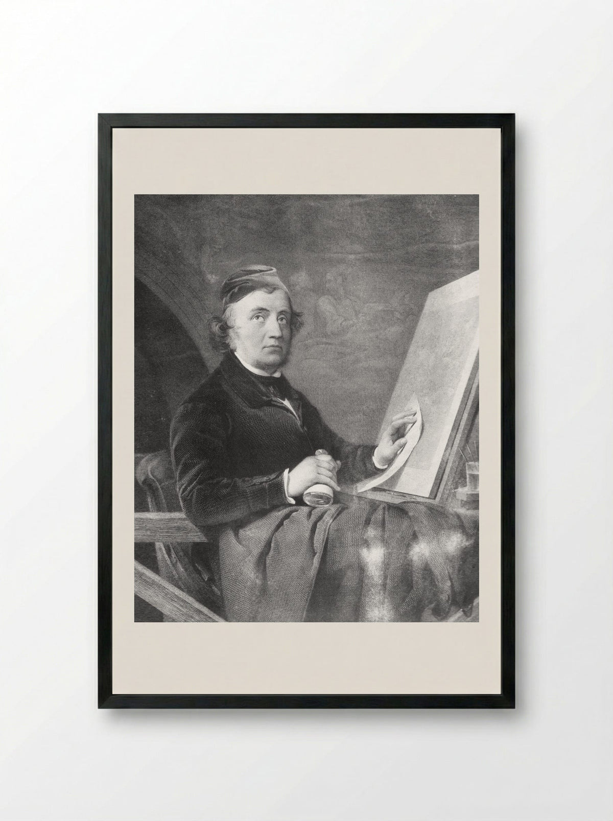Paolo Toschi - Carlo Raimondi - Framed Print Black