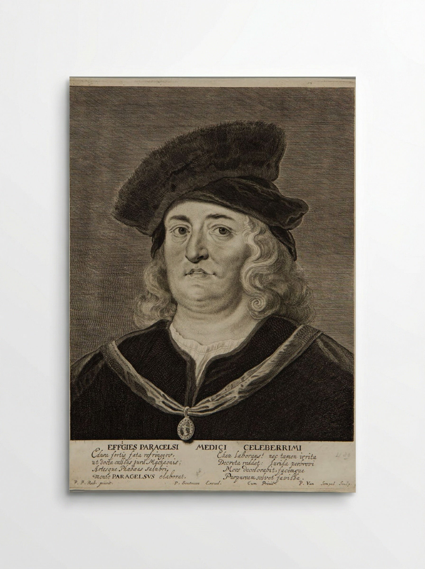 Paracelsus - Pieter van Sompel - Poster