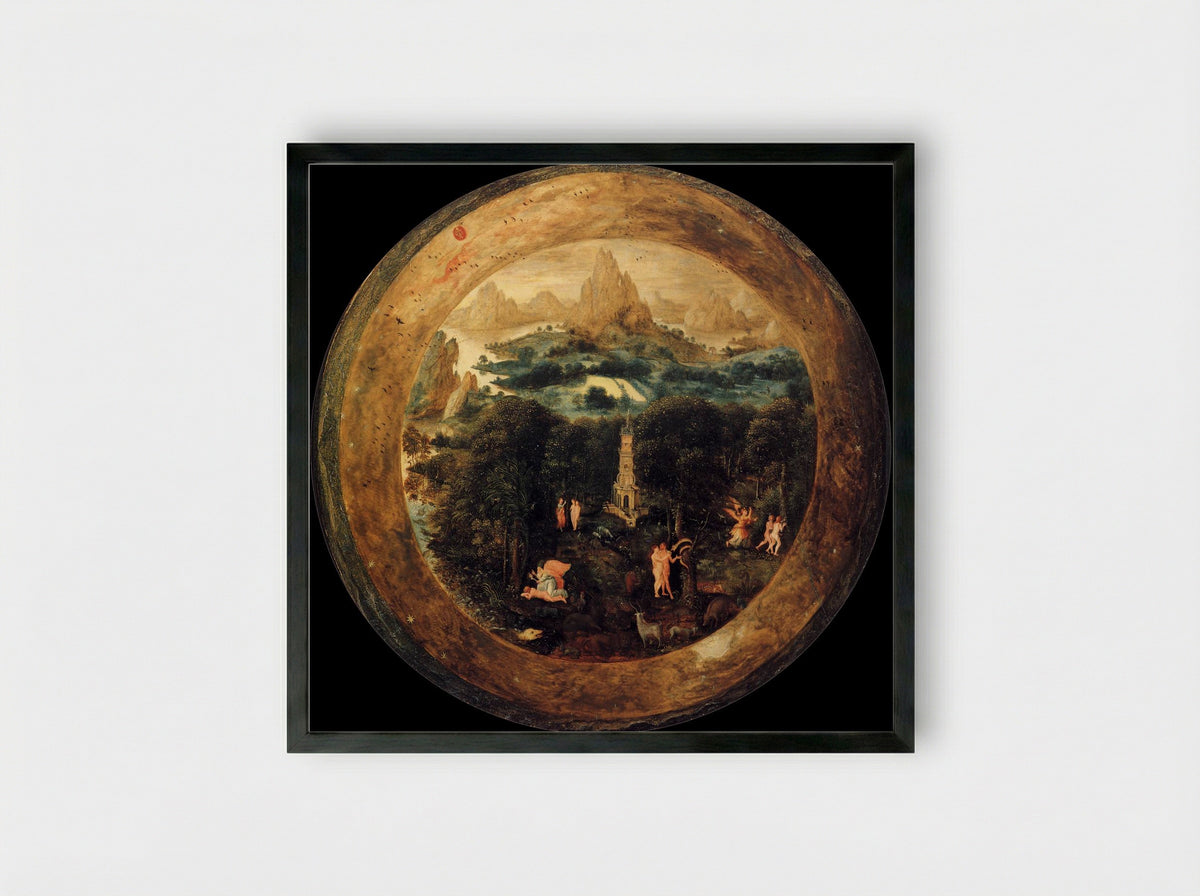 Paradise - Herri met de Bles - Framed Print Black