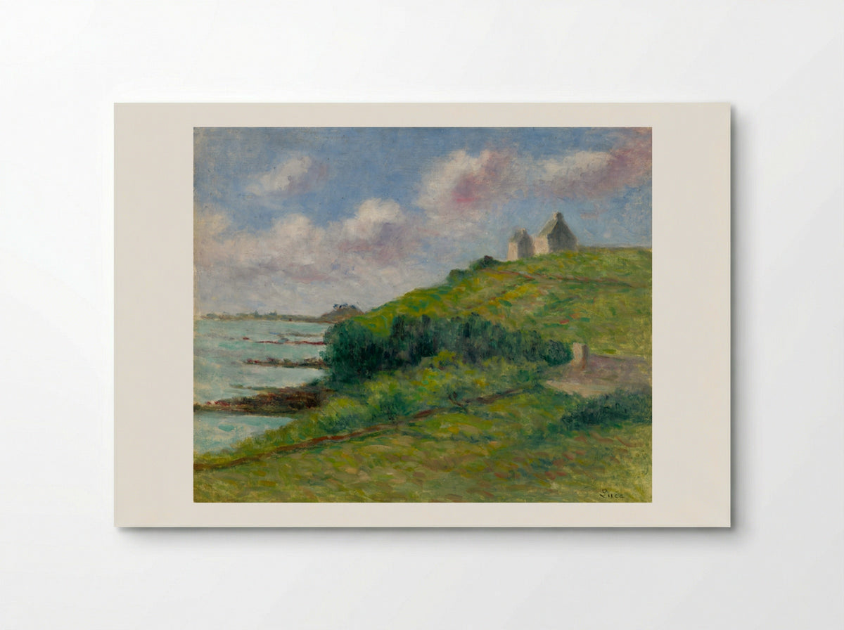 Paramé, The House On The Dunes - Maximilien Luce - Poster