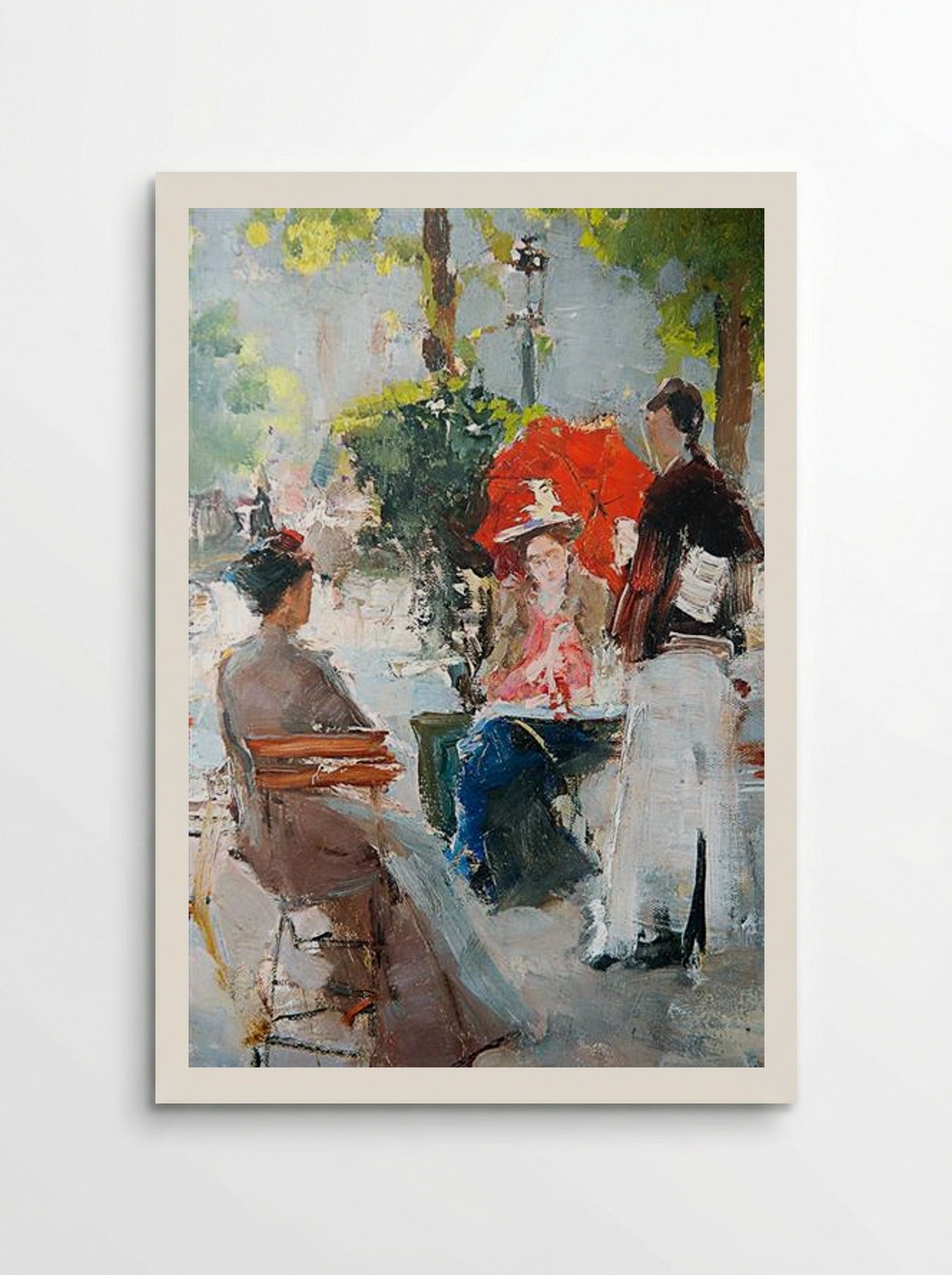 Paris Cafe (Fragment) - Konstantin Korovin - Poster