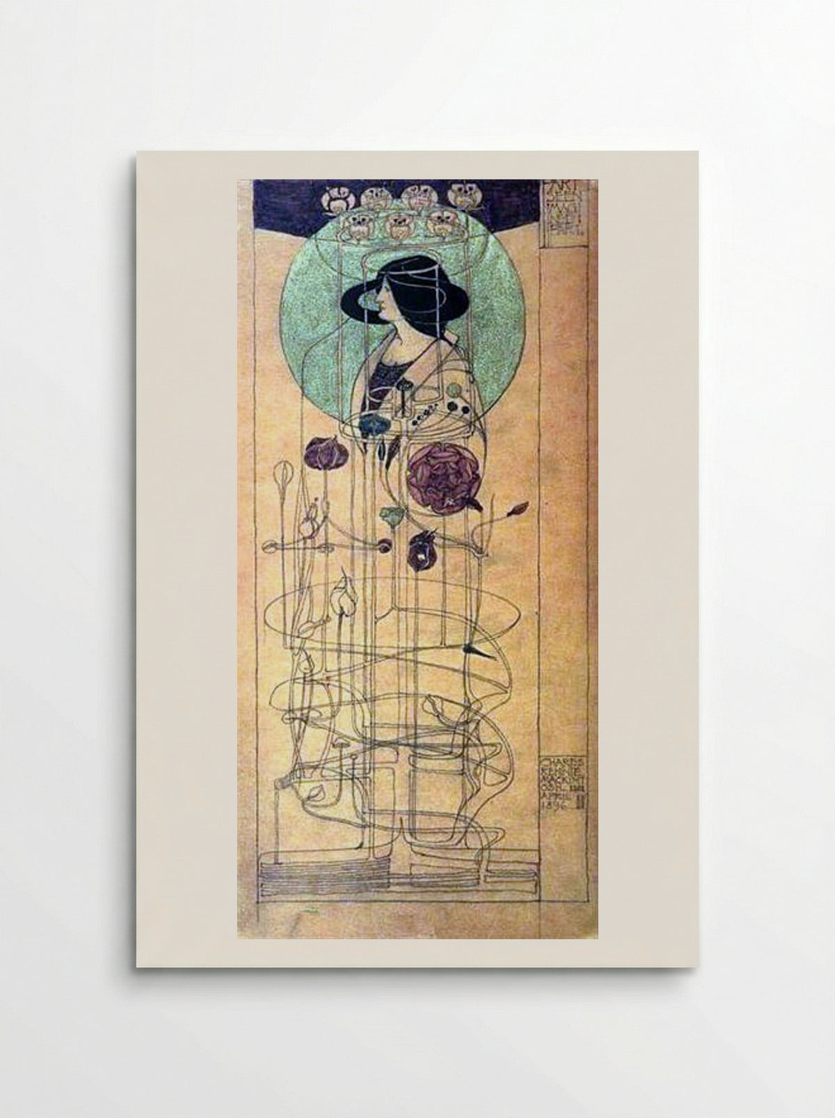 Part Seen Part Imagined - Charles Rennie Mackintosh - Poster