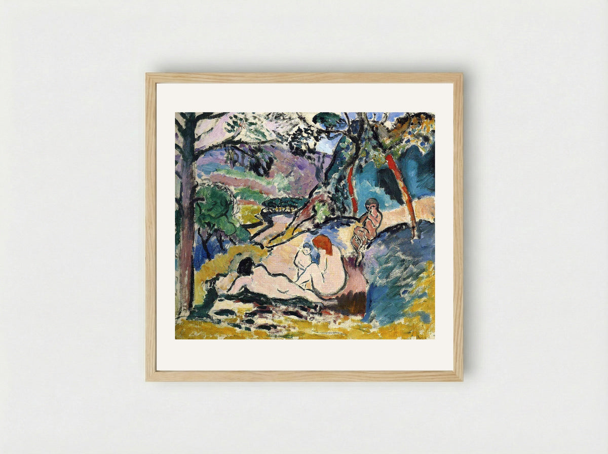 Pastoral - Henri Matisse - Framed Print Wood