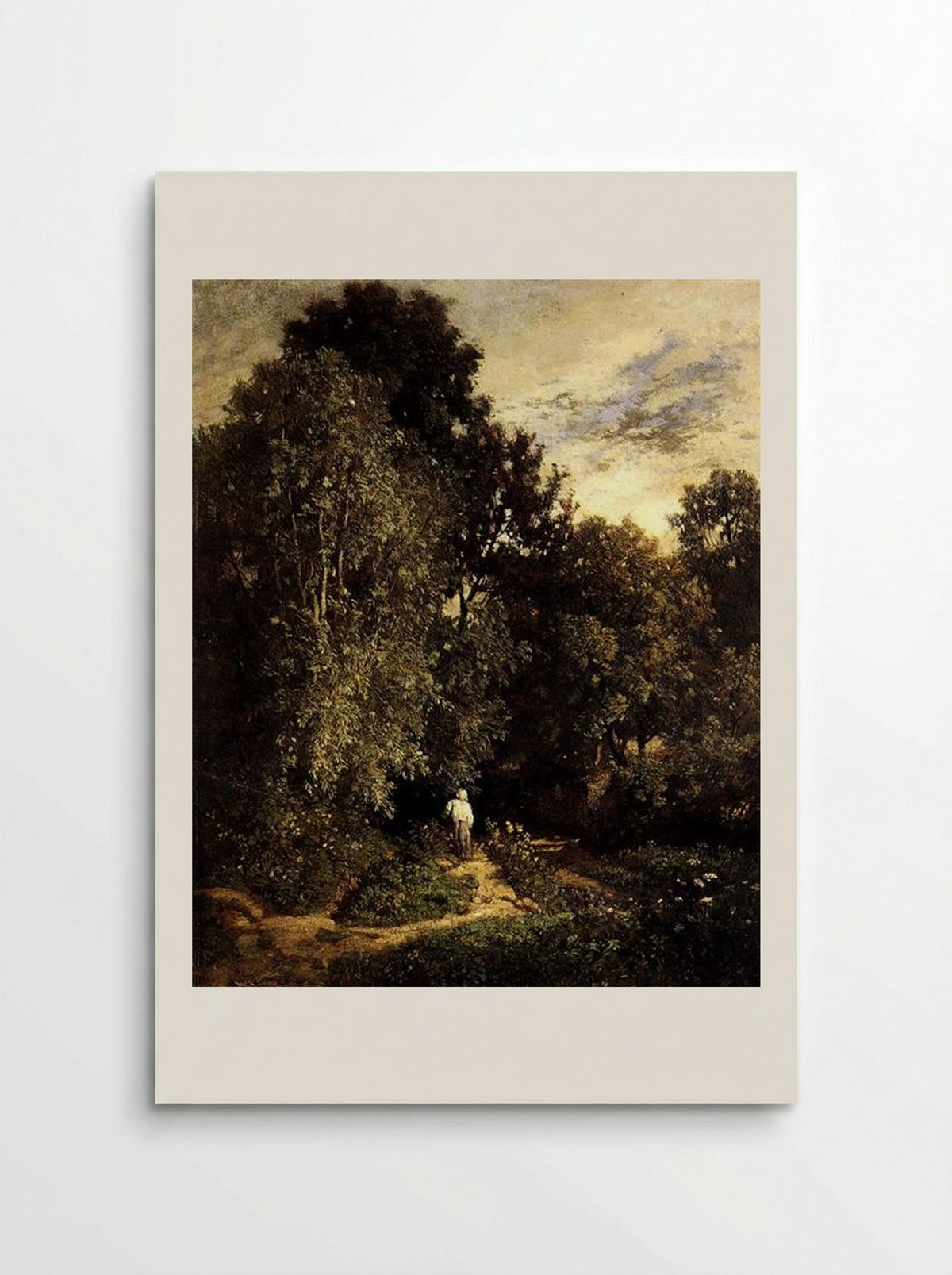 Path in a Small Wood - Constant Troyon - Poster