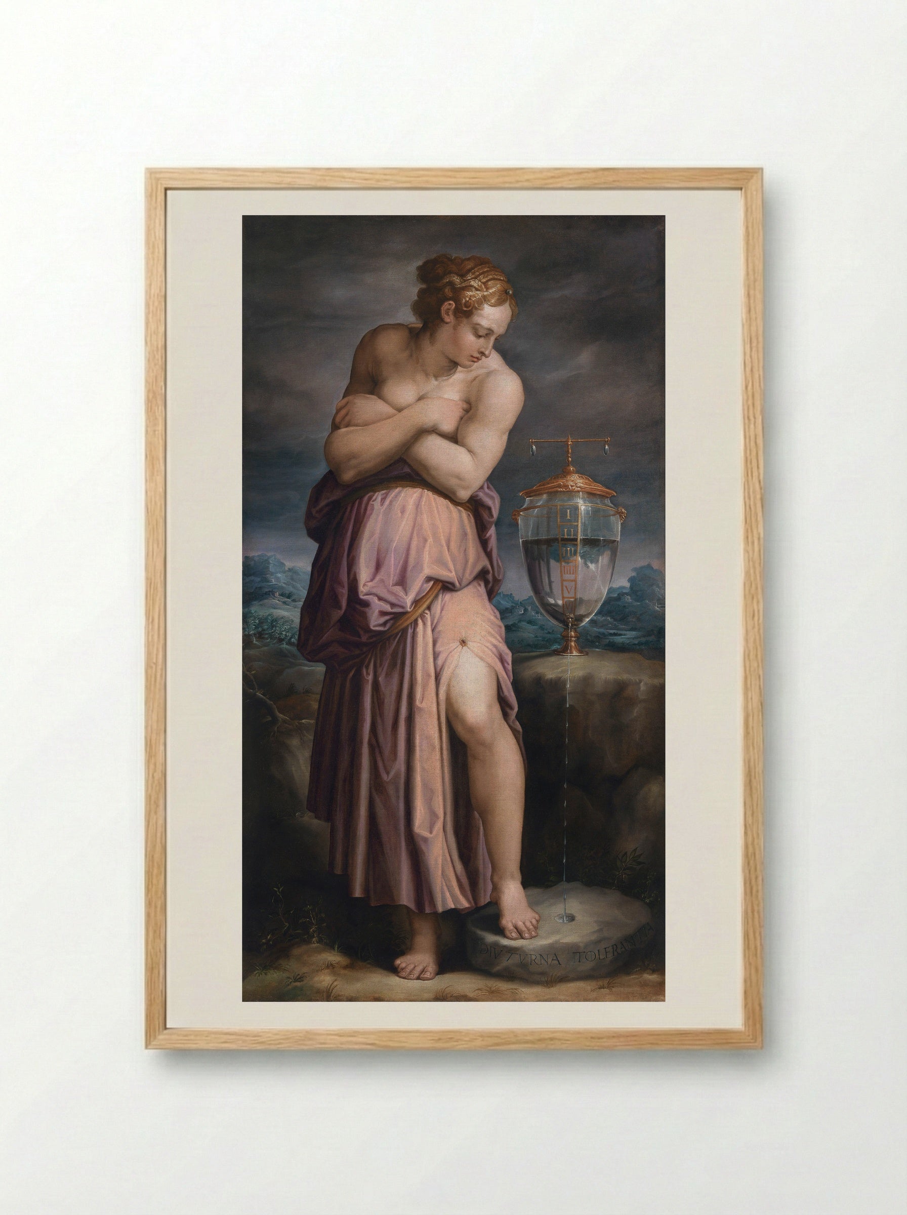 Patience - Giorgio Vasari - Framed Print Wood