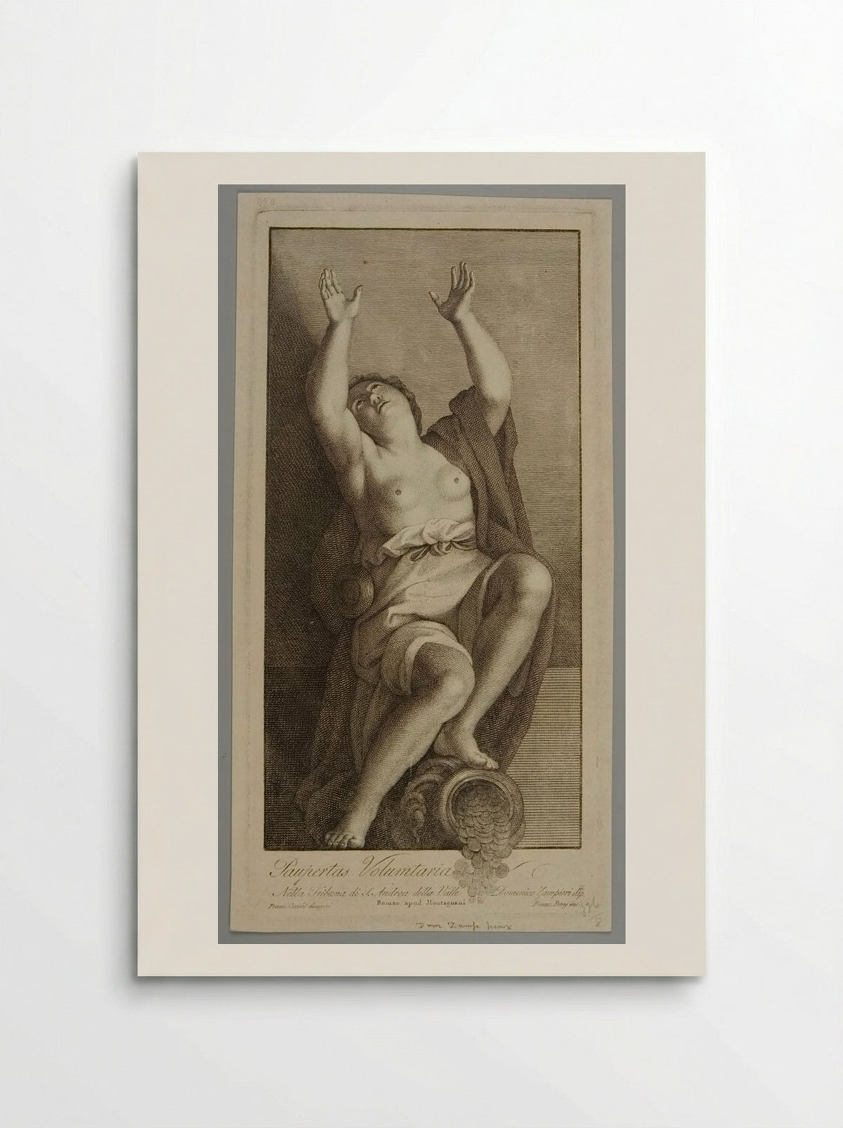 Paupertas Voluntaria - Francesco Pozzi - Poster