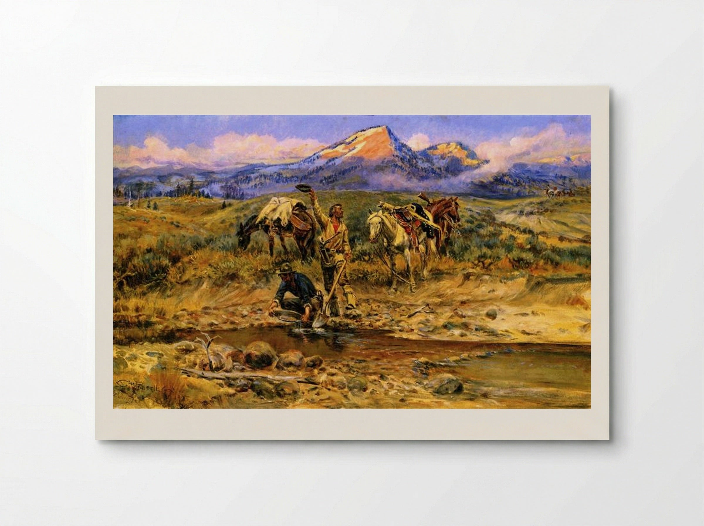 Pay Dirt - Charles M. Russell - Poster