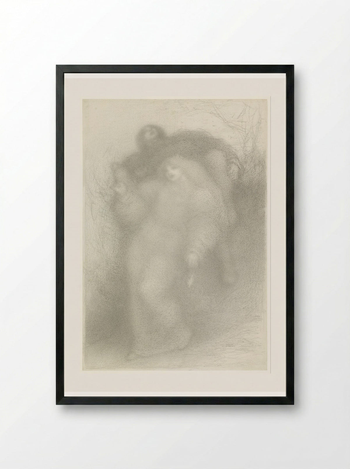 Peace, genaamd Koningskinderen - Matthijs Maris - Framed Print Black