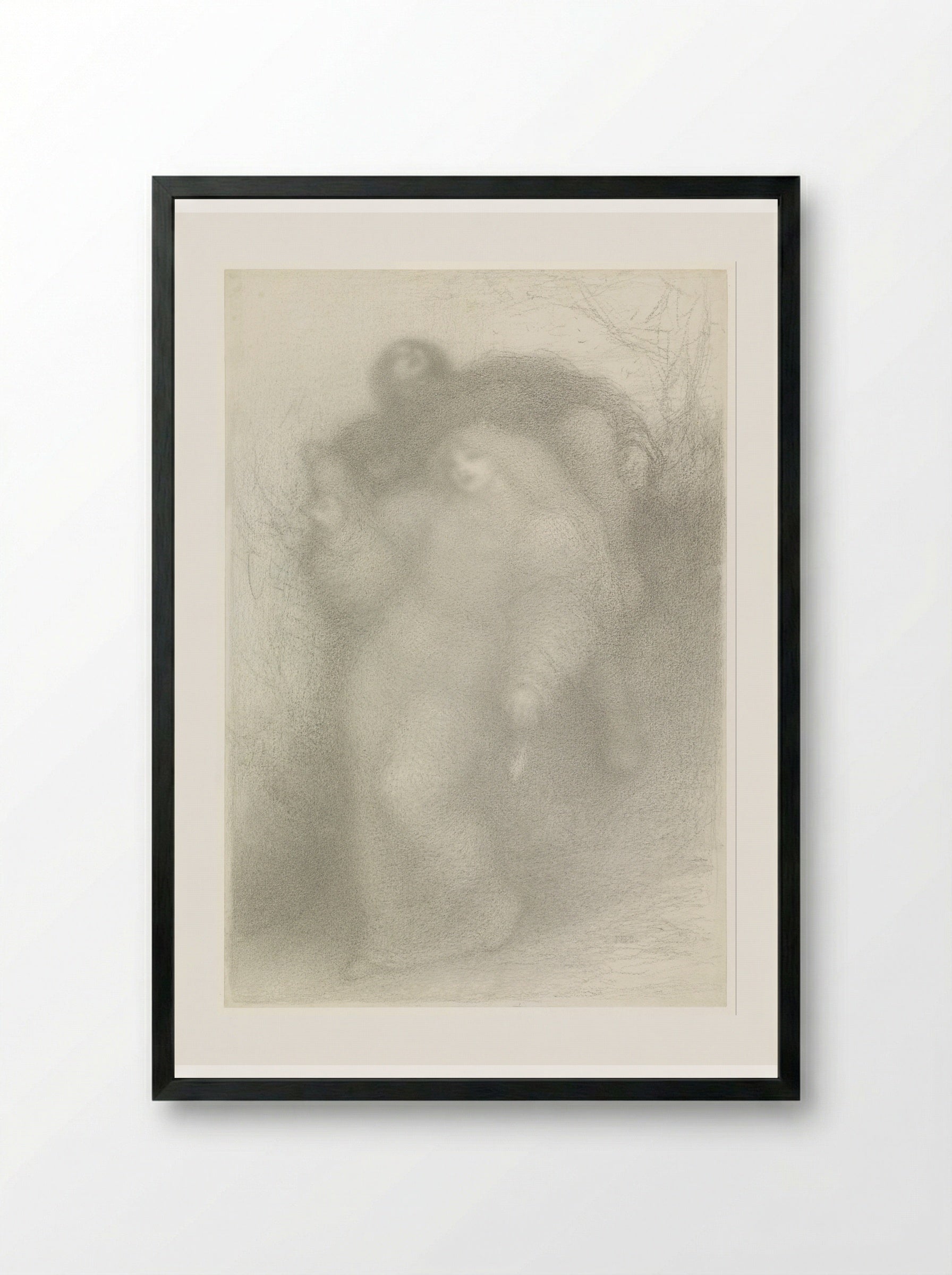 Peace, genaamd Koningskinderen - Matthijs Maris - Framed Print Black