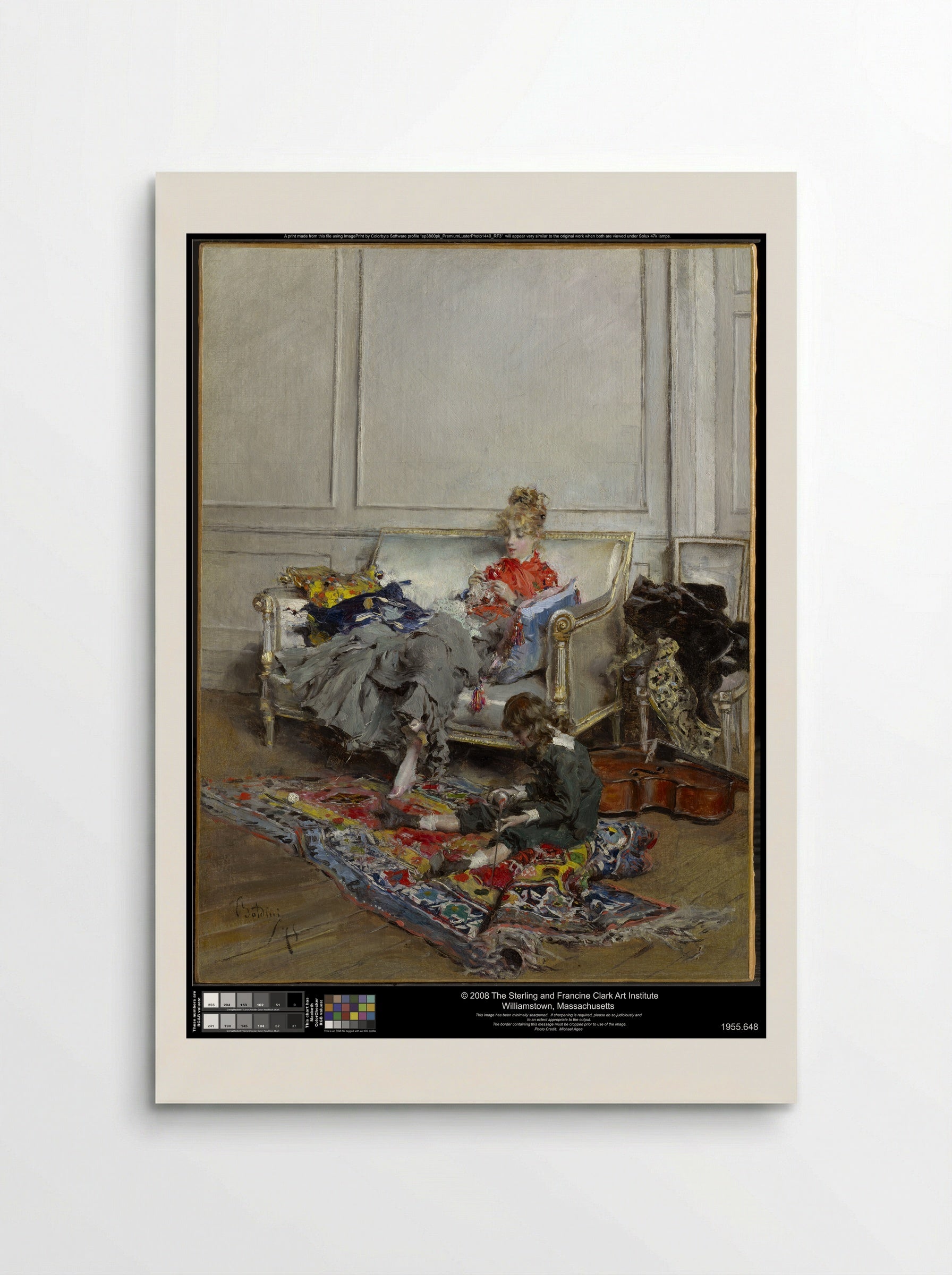 Peaceful Days - Giovanni Boldini - Poster