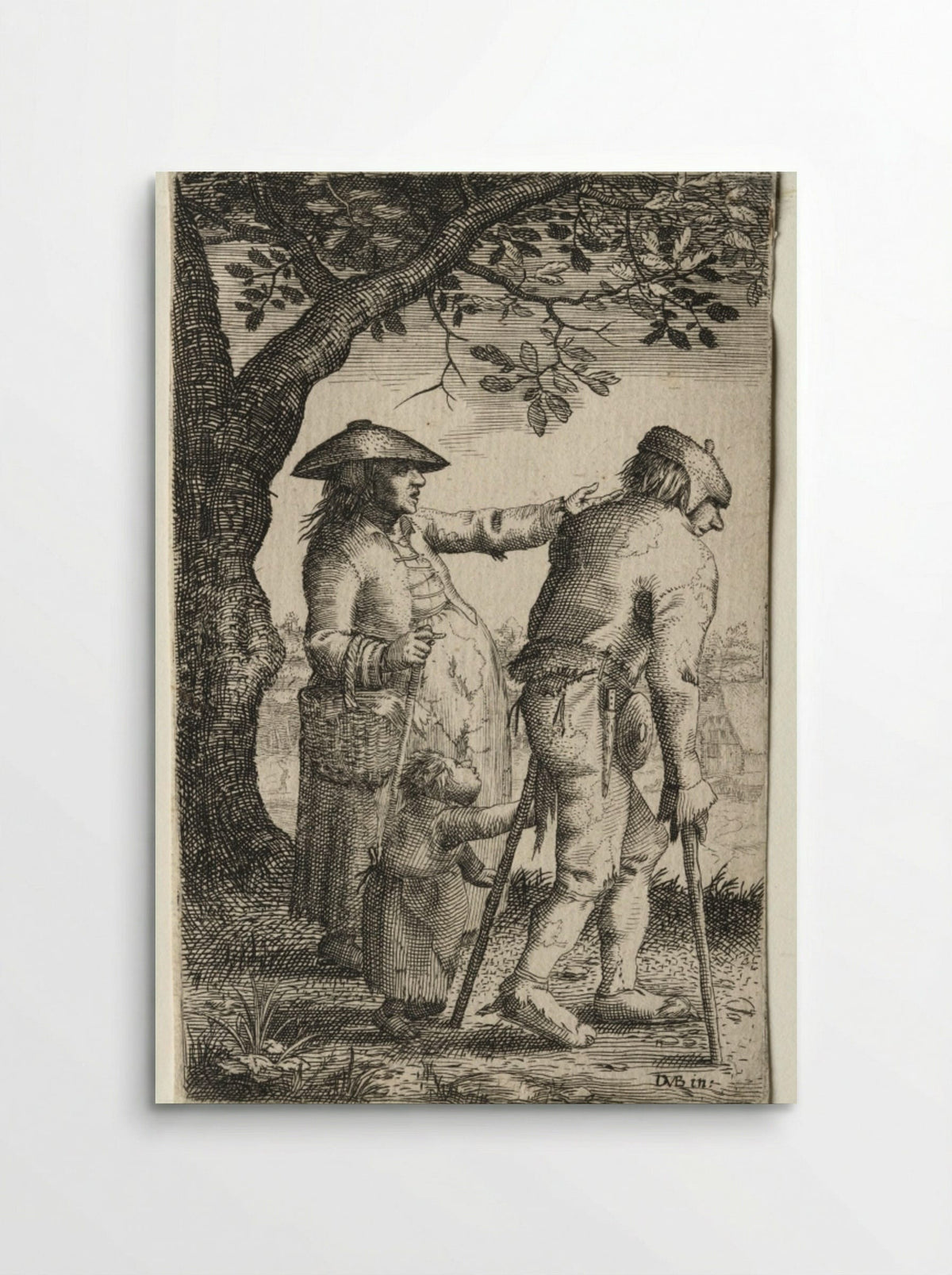 Peasant Family - David Vinckboons - Poster