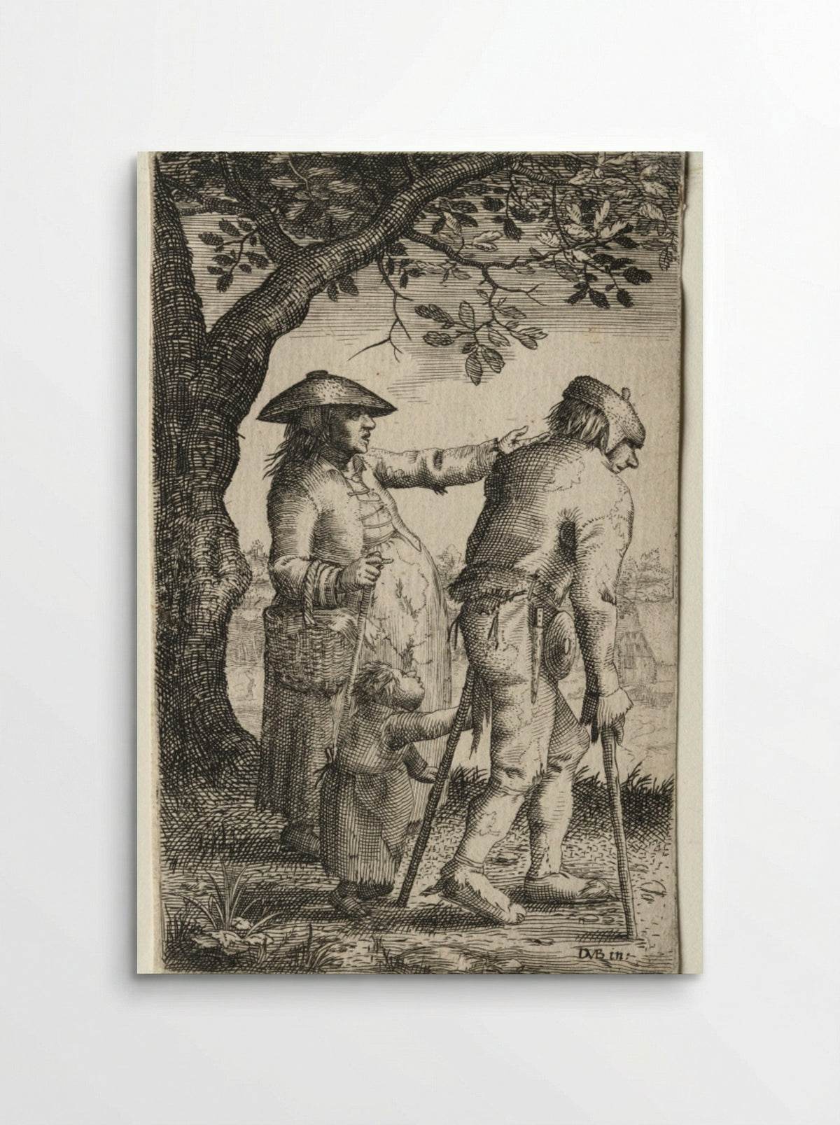 Peasant Family - David Vinckboons - Poster