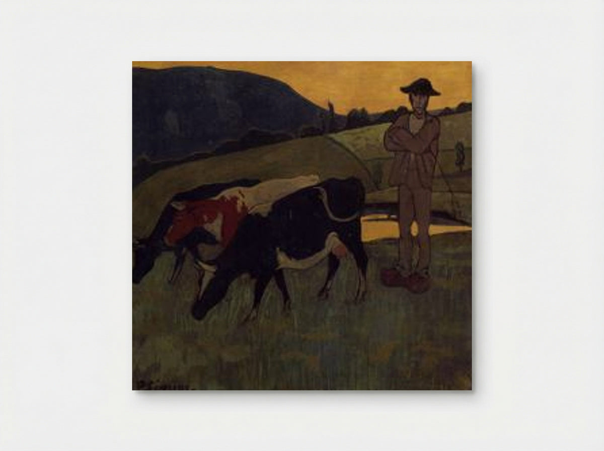Peasant with Three Crows - Paul Sérusier - Poster