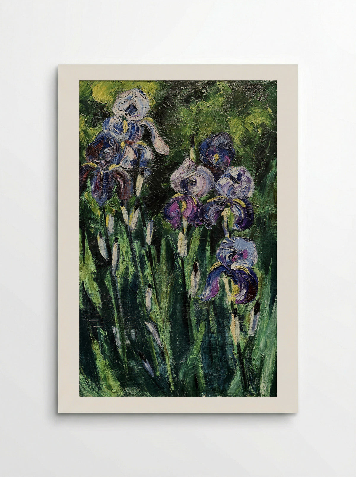 Irises in Evening Shadows - Max Pechstein - Poster [HQ ae4eeb29cd9b]