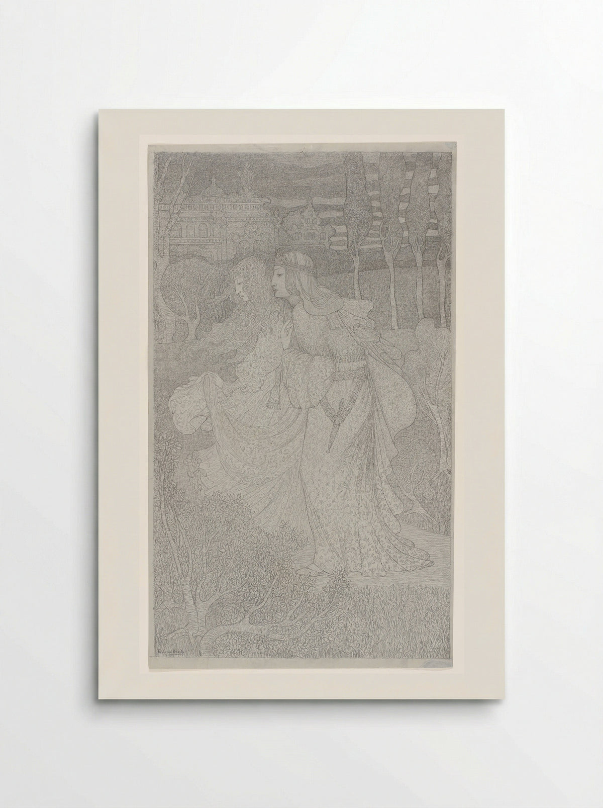 Pelléas et Mélisande - Etienne Bosch - Poster