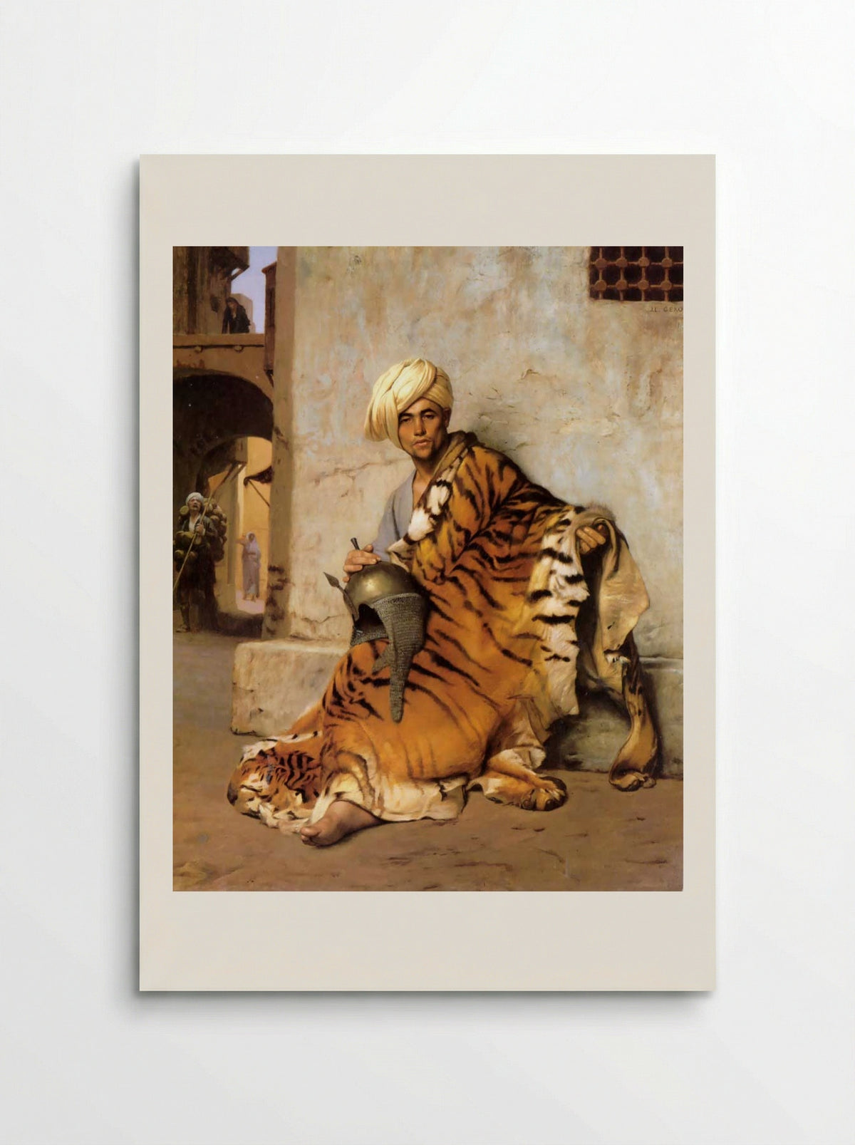 Pelt Merchant of Cairo - Jean-Léon Gérôme - Poster