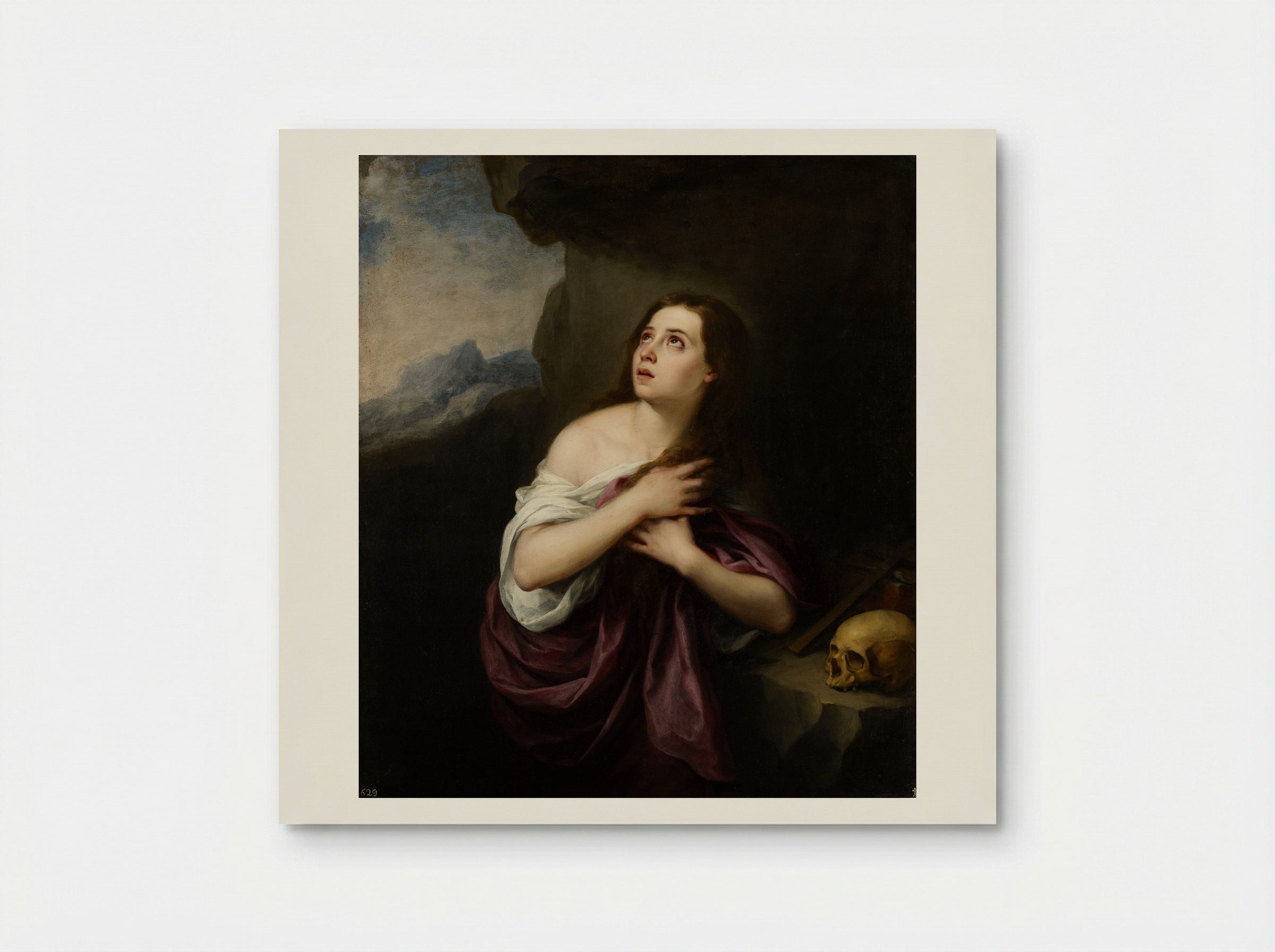 Penitent Magdalene - Bartolomé Esteban Murillo - Poster