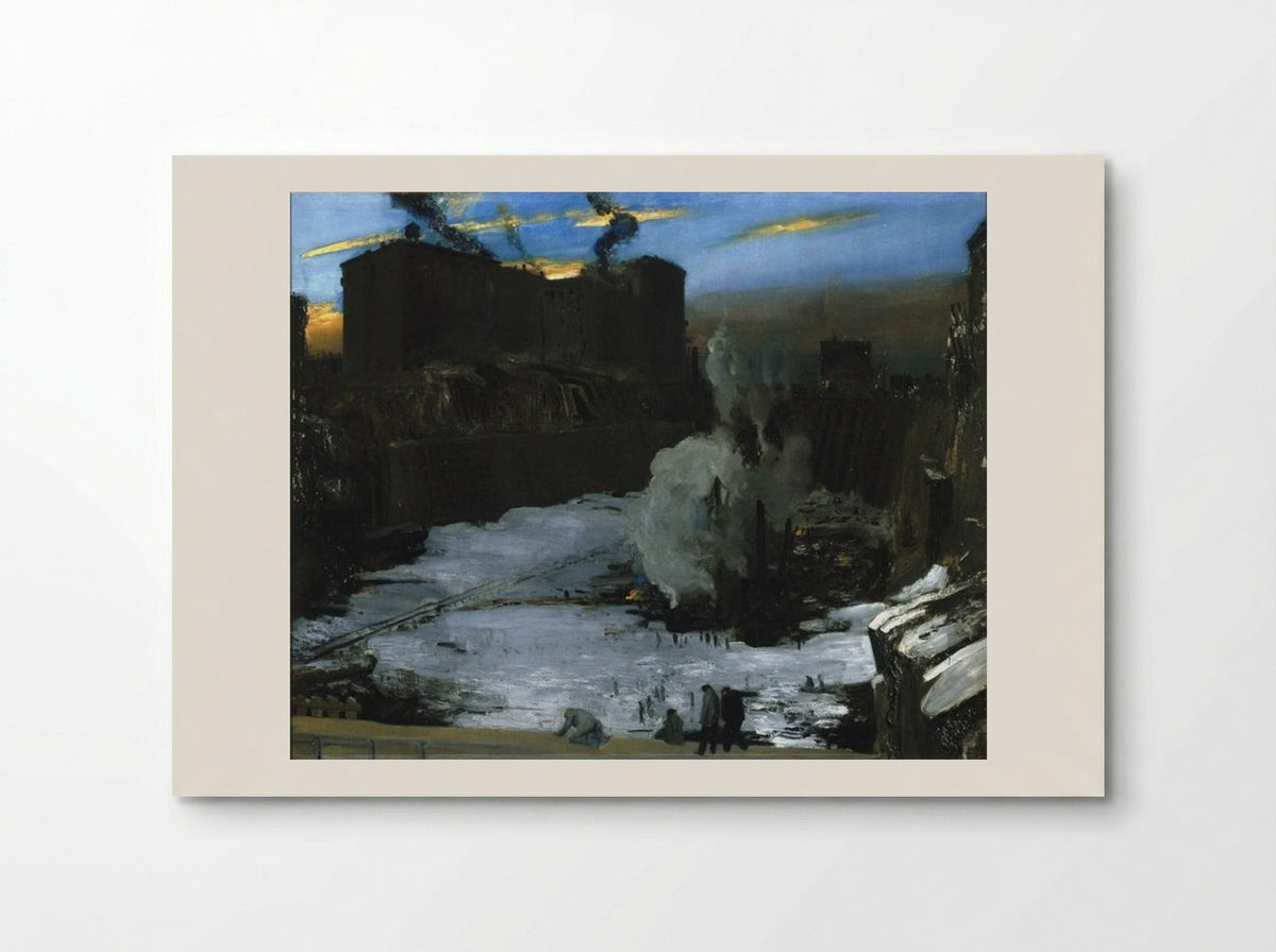 Pennsylvania Station Excavation - George Bellows - Poster