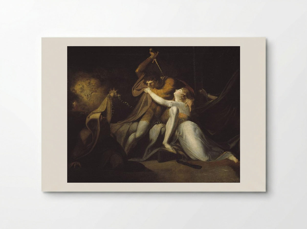 Percival Delivering Belisane from the Enchantment of Urma - Henry Fuseli - Poster