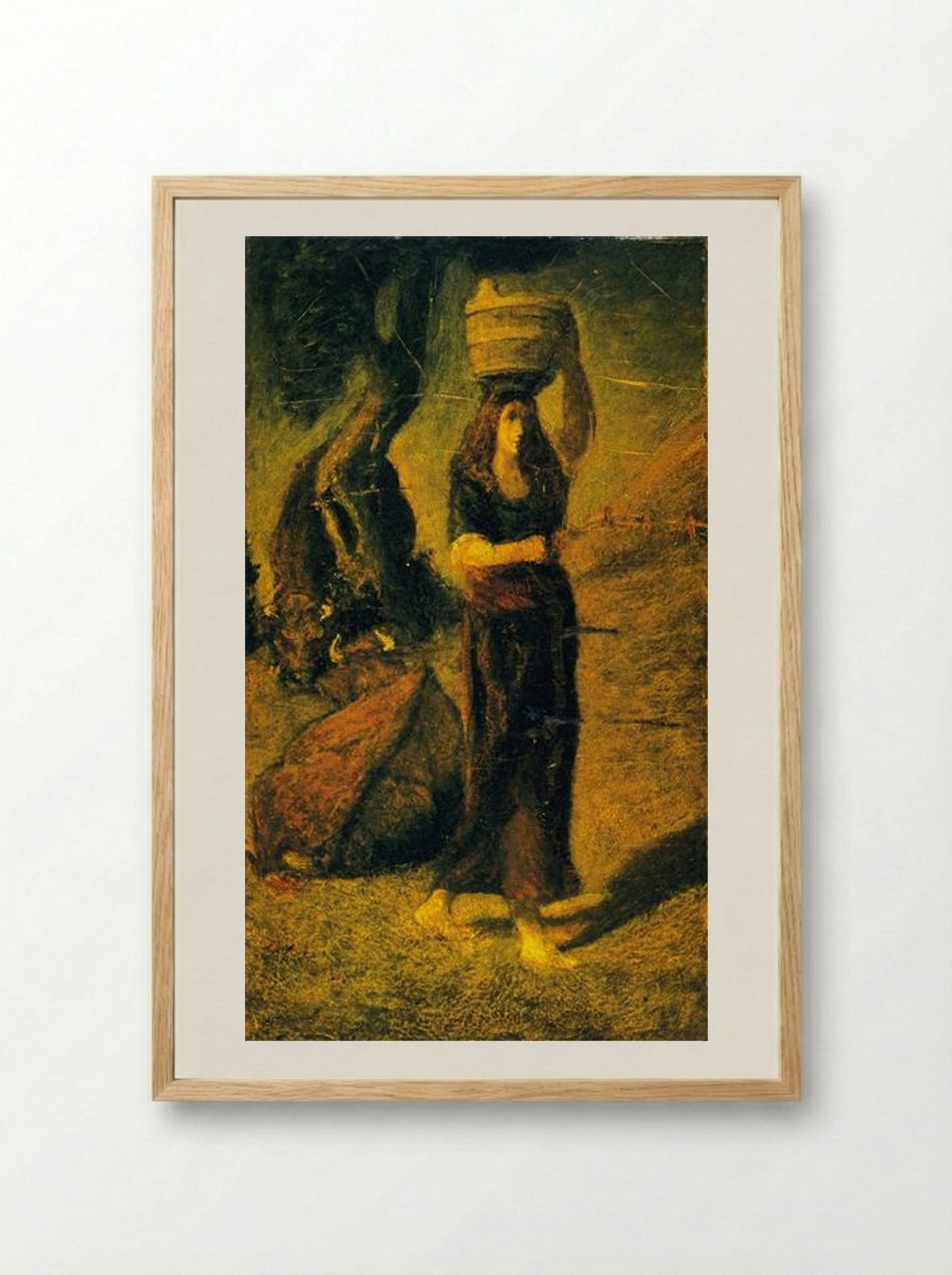 Perrette - Albert Pinkham Ryder - Framed Print Wood