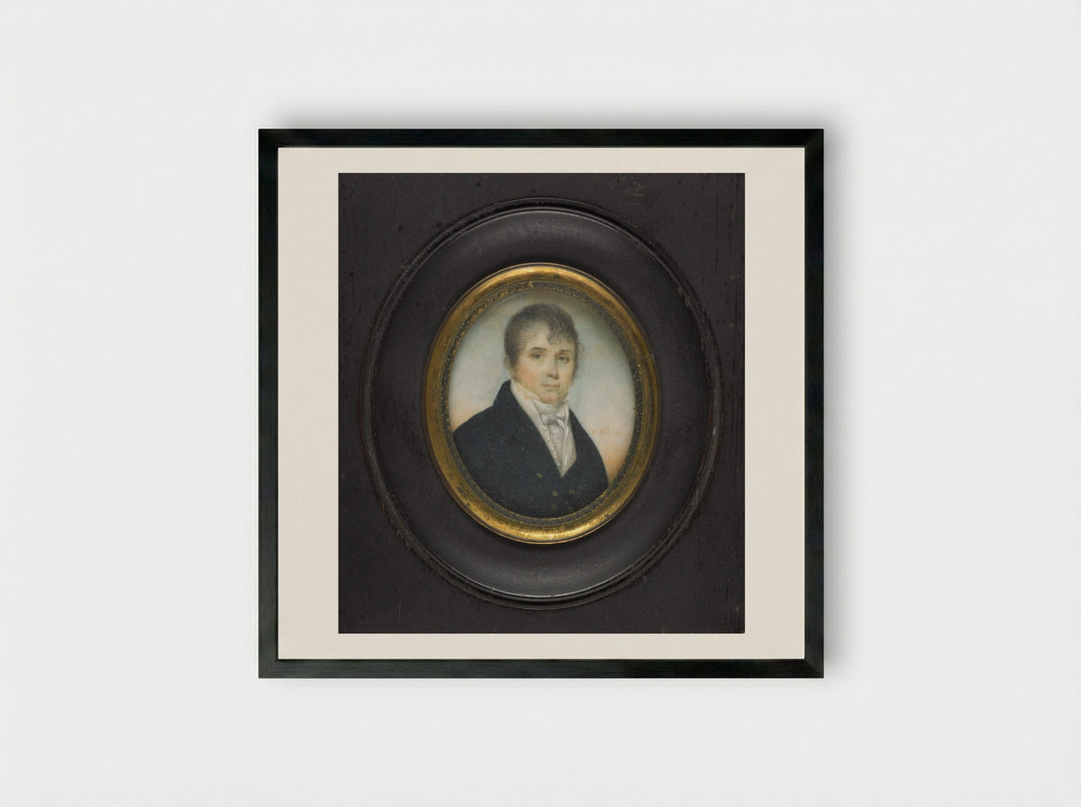Perry Albert Cohea - Raphaelle Peale - Framed Print Black