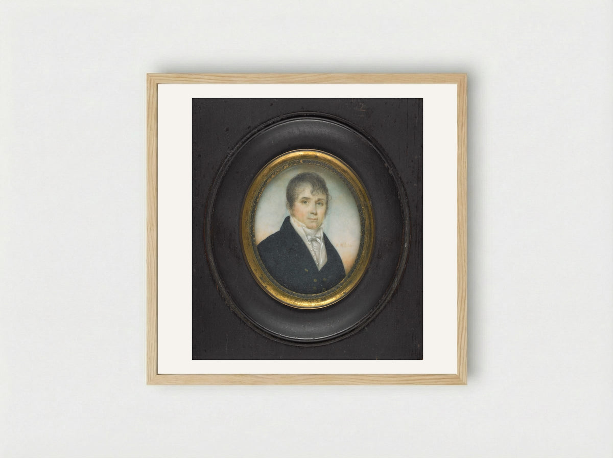 Perry Albert Cohea - Raphaelle Peale - Framed Print Wood