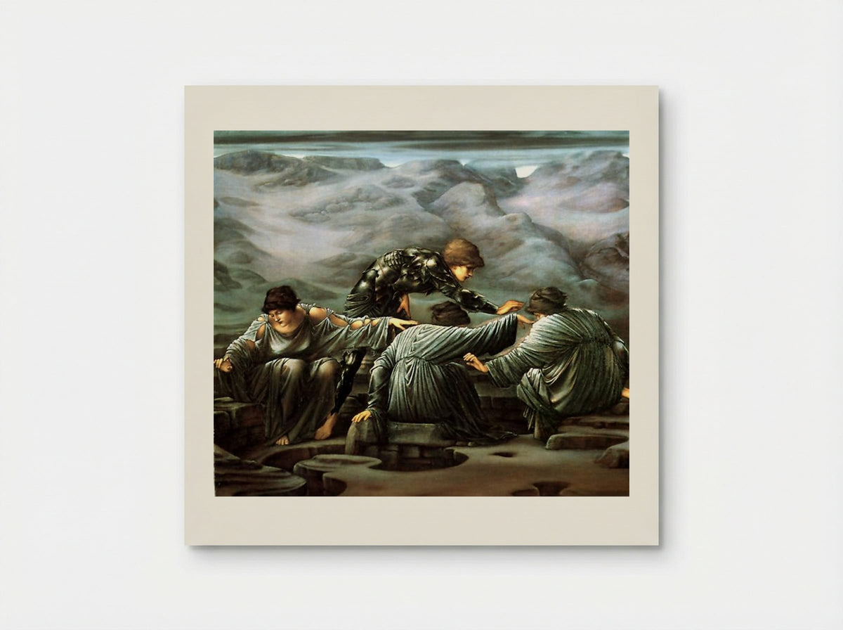 Perseus and the Graiae - Edward Burne-Jones - Poster