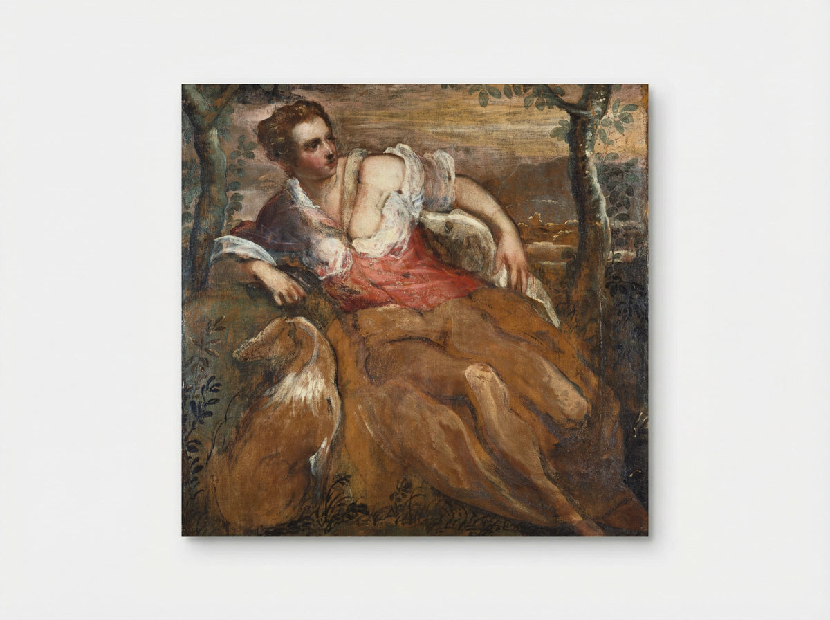 Personification of Fidelity - Domenico Tintoretto - Poster