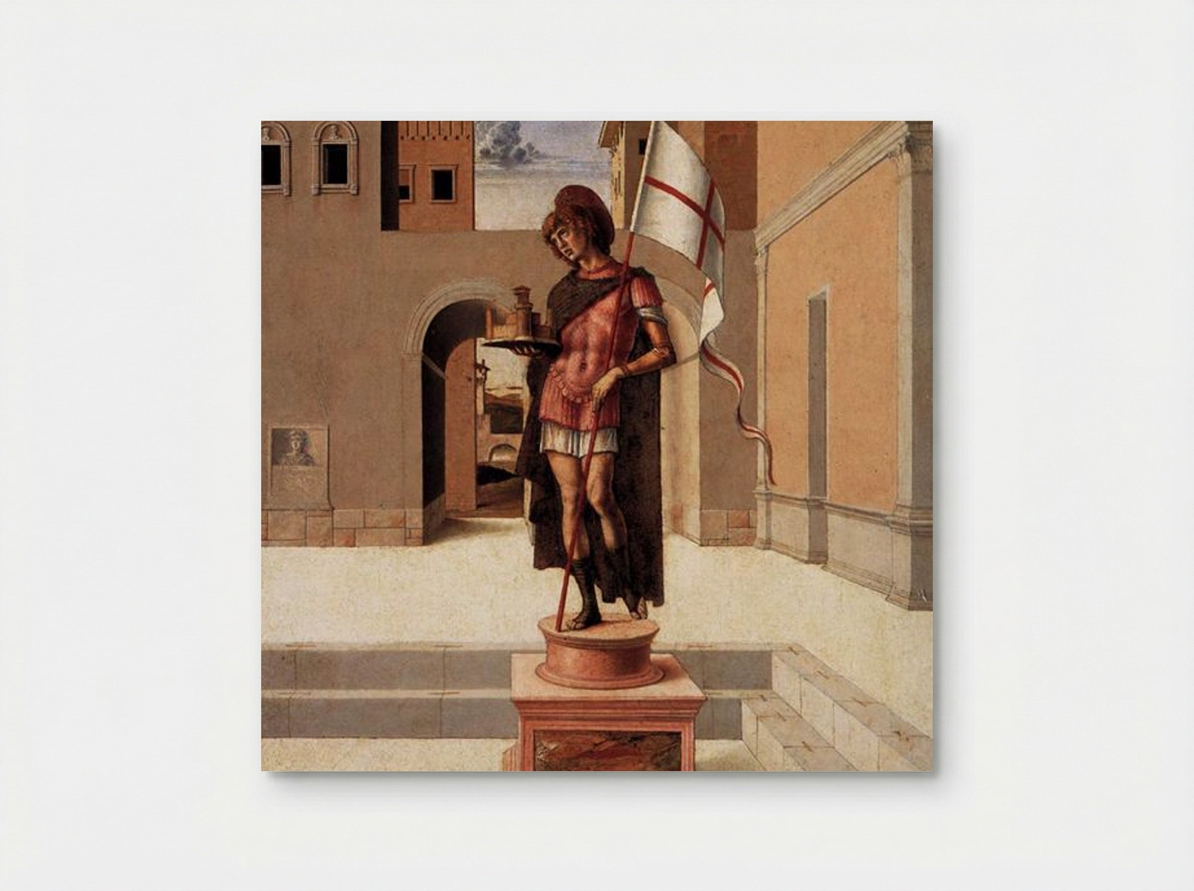 Pesaro Altarpiece (Predella Panel) - Giovanni Bellini - Poster