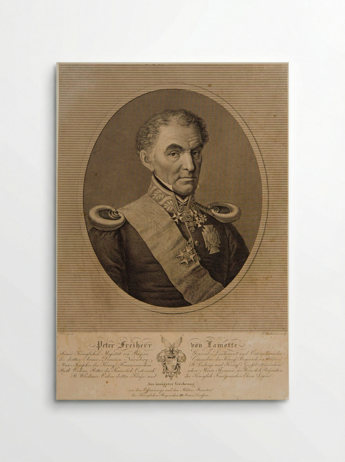 Peter, Baron Lamotte - Friedrich Fleischmann - Poster
