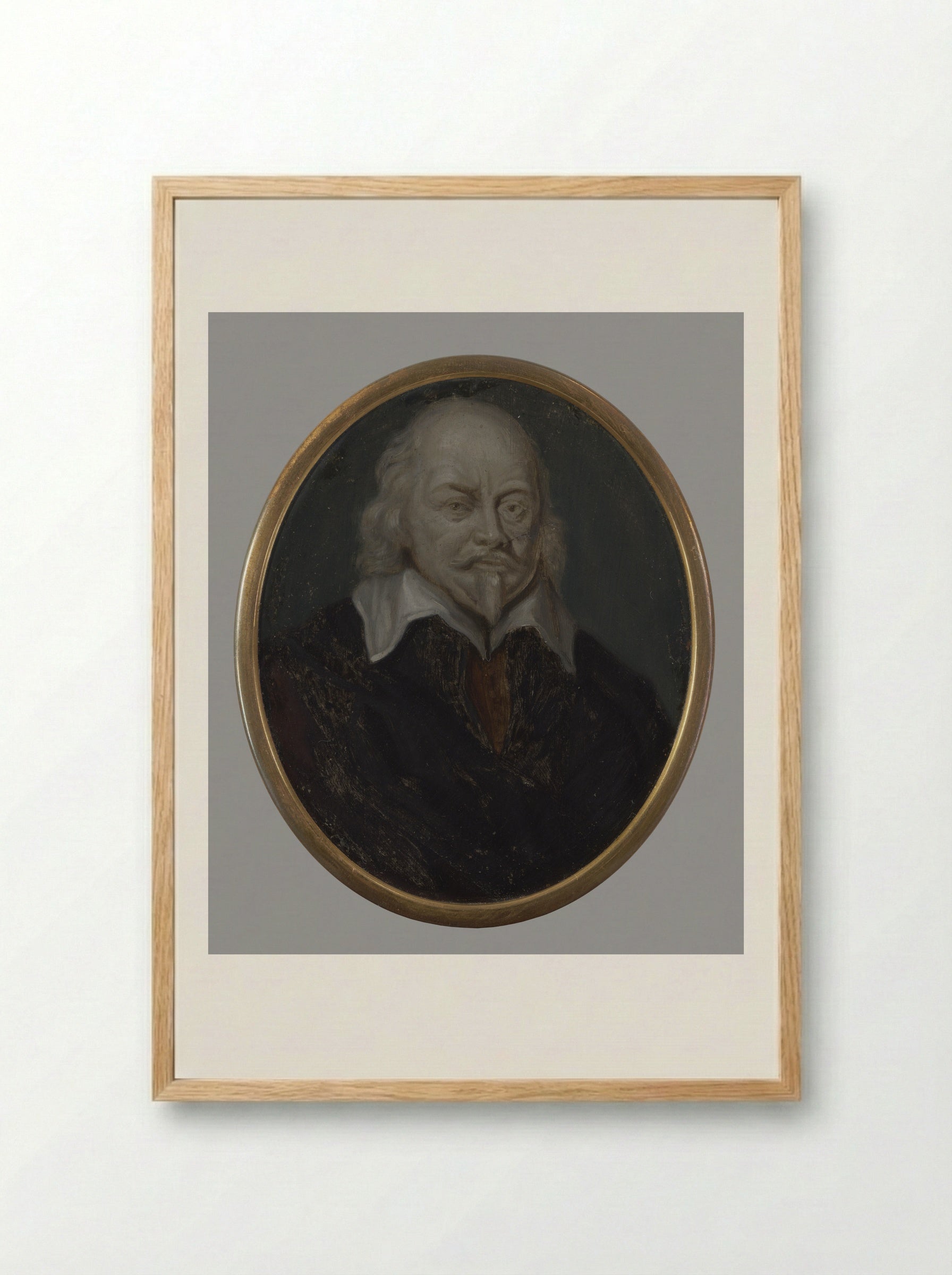 Petrus Scriverius (1576-1660) - Arnoud van Halen - Framed Print Wood