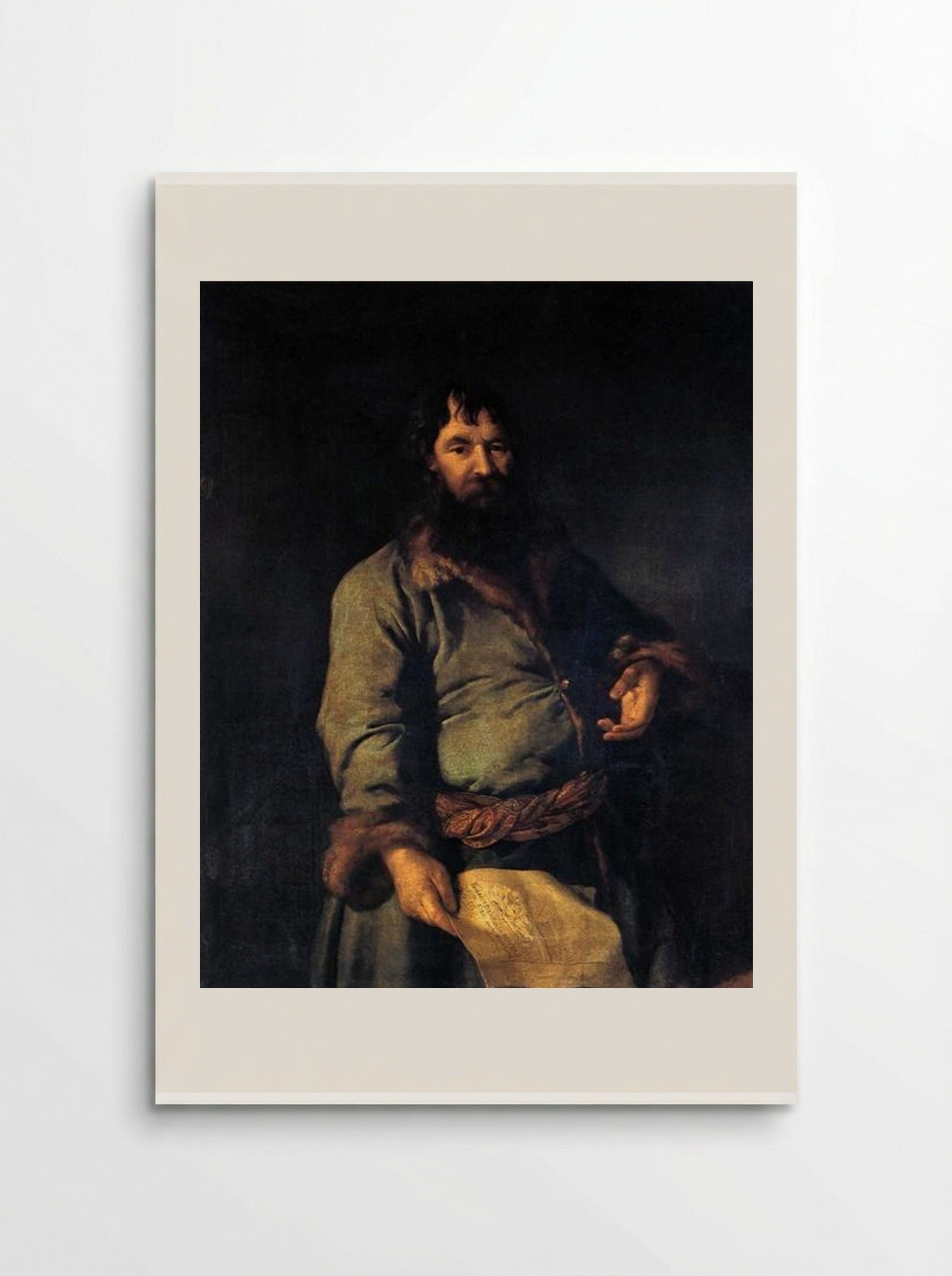 Philanthropic Giver (Portrait of N. A. Sezemov) - Dmitry Levitzky - Poster