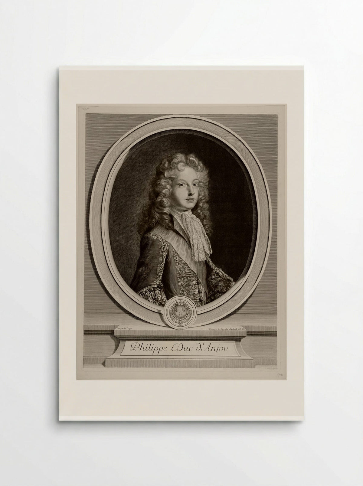 Philippe, Duc d'Anjou - Gérard Edelinck - Poster