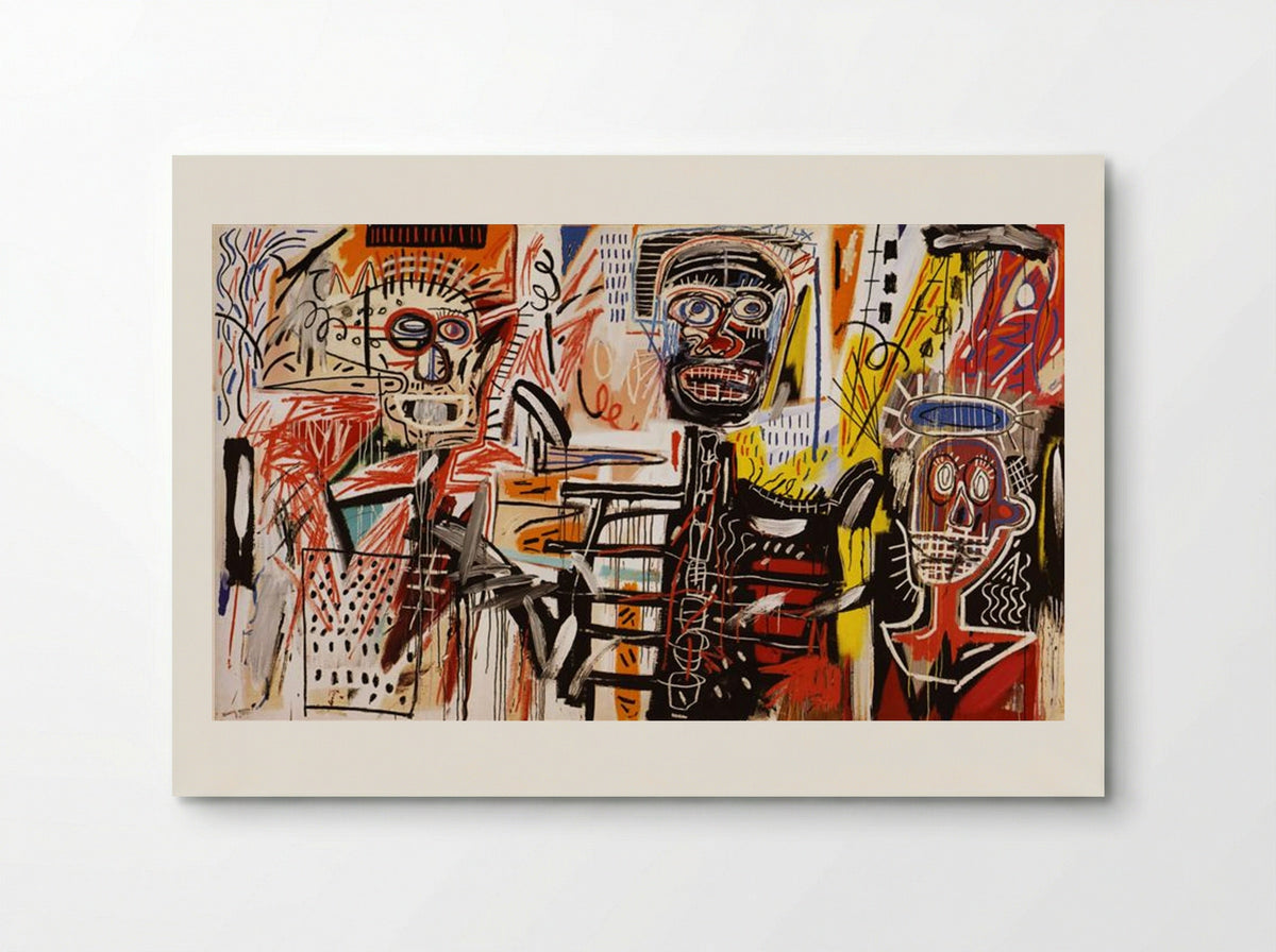 Philistines - Jean-Michel Basquiat - Poster