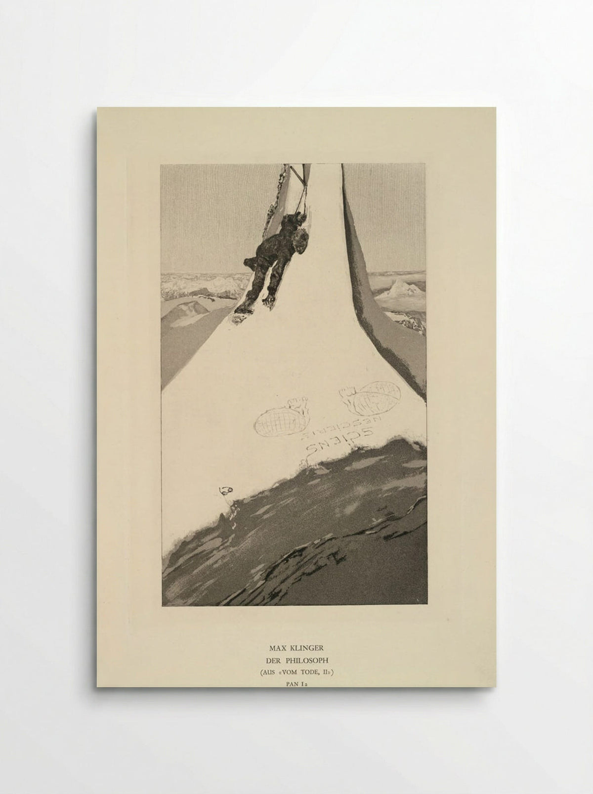 Philosopher - Max Klinger - Poster