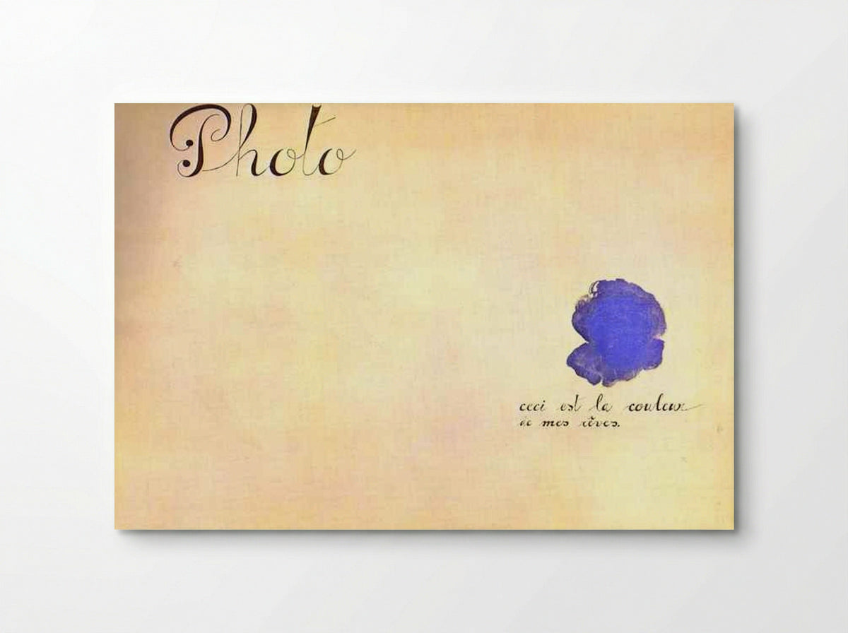 Photo: This is the Color of My Dreams - Joan Miró - Poster