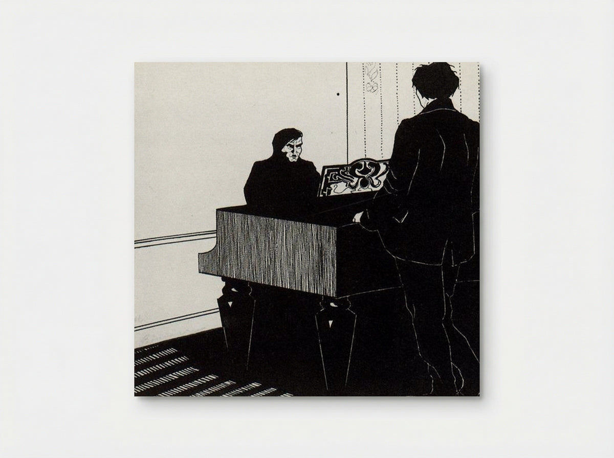 Pianist and Listener - Umberto Boccioni - Poster