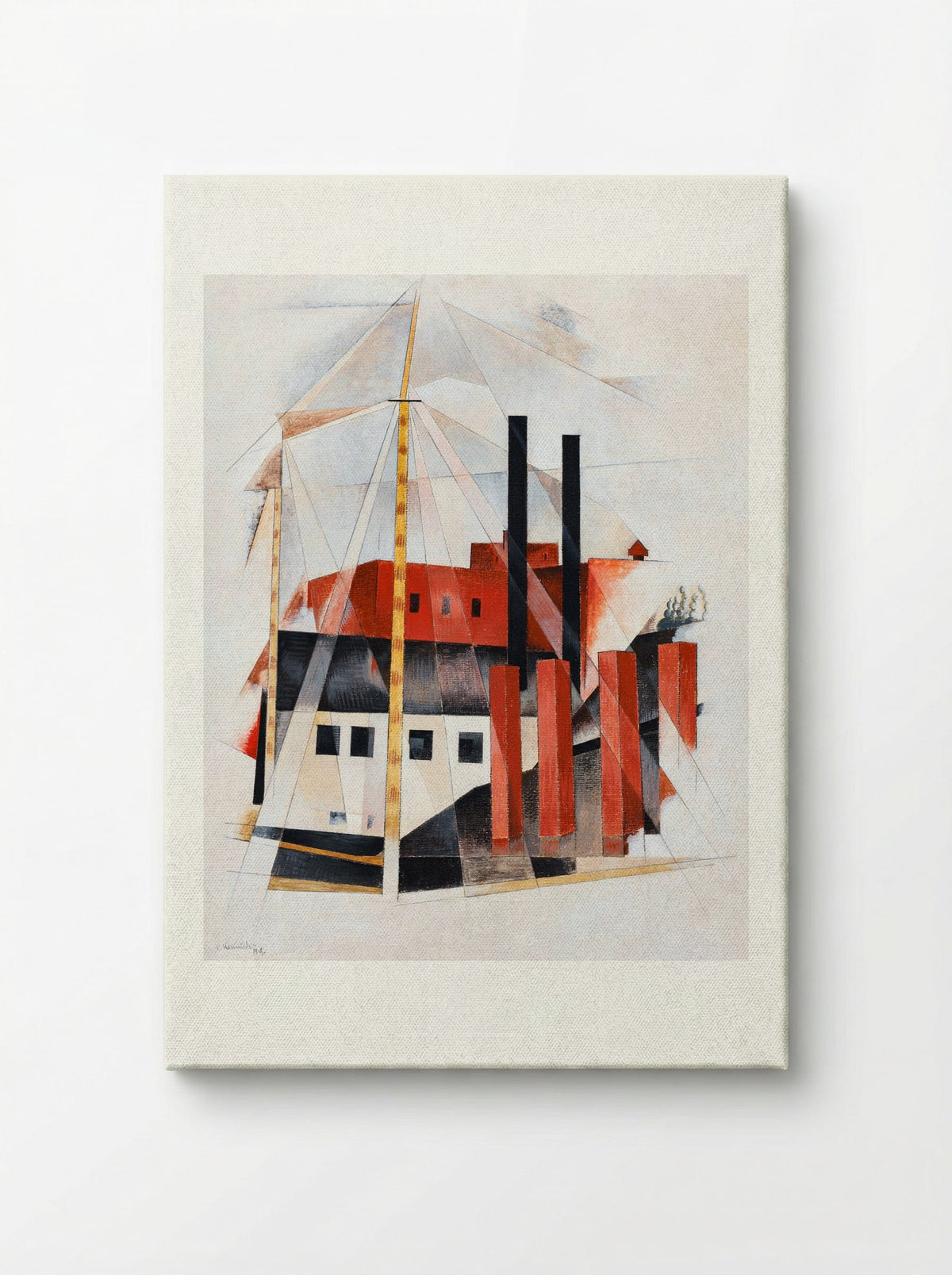 Piano Mover's Holiday - Charles Demuth - Canvas